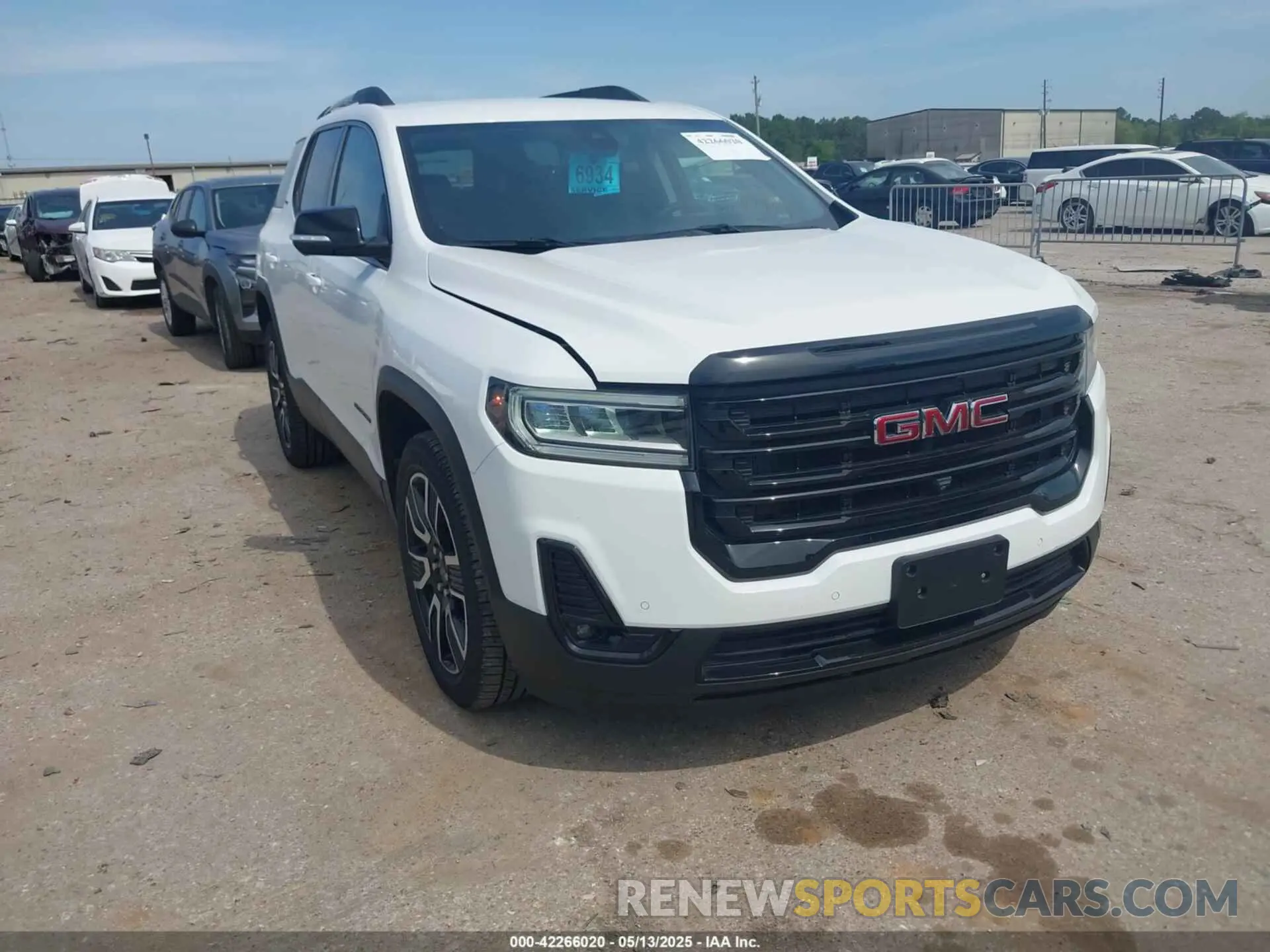1 fotografías del automóvil dañado 1GKKNMLS4MZ211240 GMC ACADIA 2021