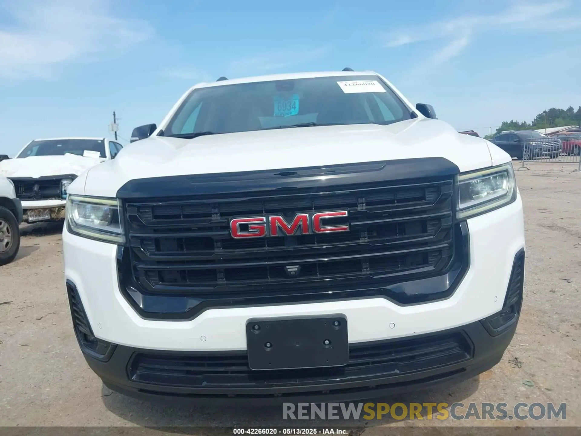 6 fotografías del automóvil dañado 1GKKNMLS4MZ211240 GMC ACADIA 2021