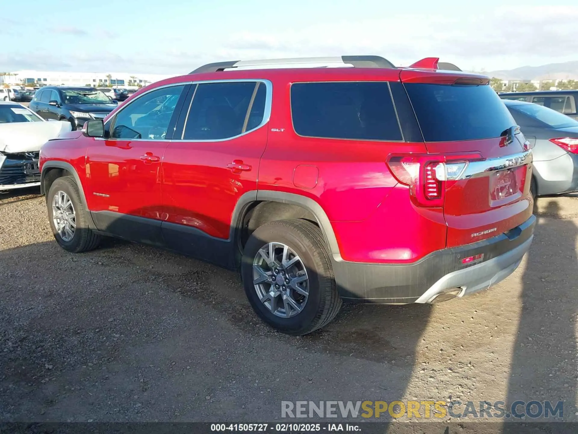 3 fotografías del automóvil dañado 1GKKNMLS5MZ175445 GMC ACADIA 2021