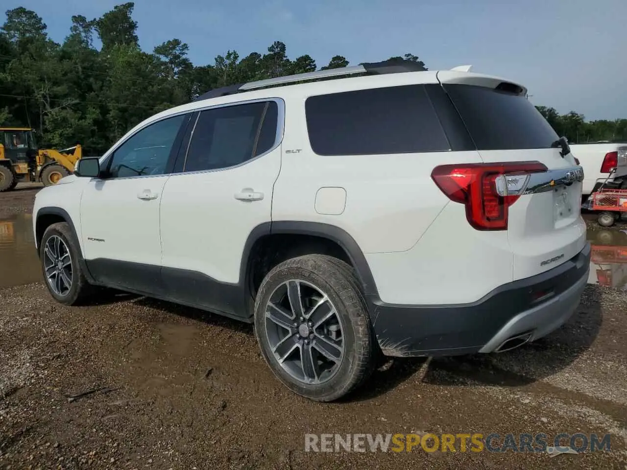2 fotografías del automóvil dañado 1GKKNMLS8MZ177027 GMC ACADIA 2021