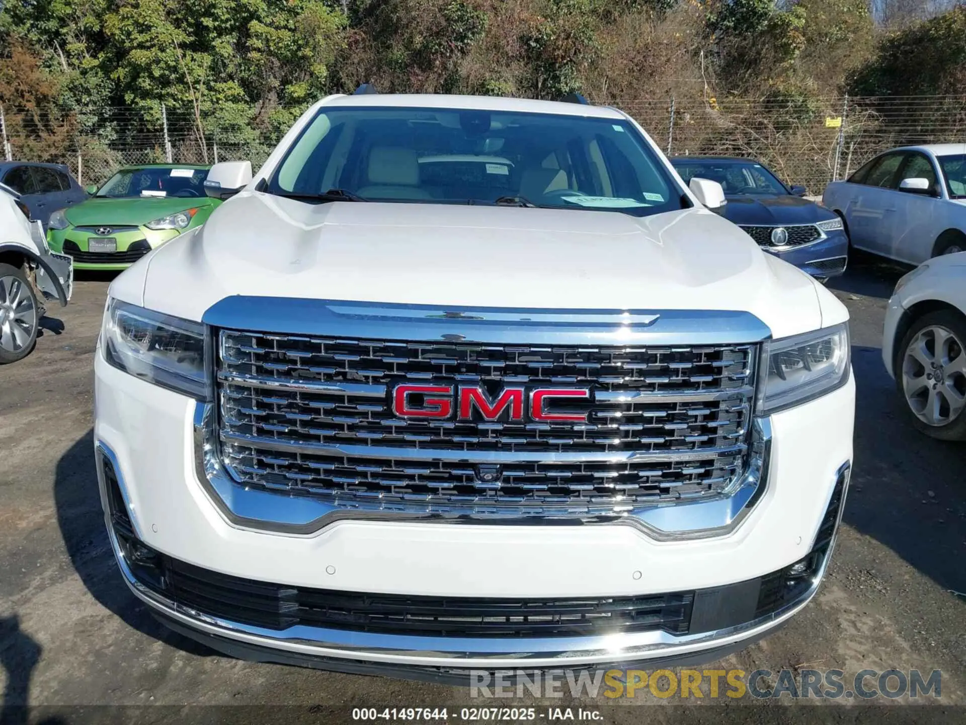 12 fotografías del automóvil dañado 1GKKNPLS2MZ101739 GMC ACADIA 2021