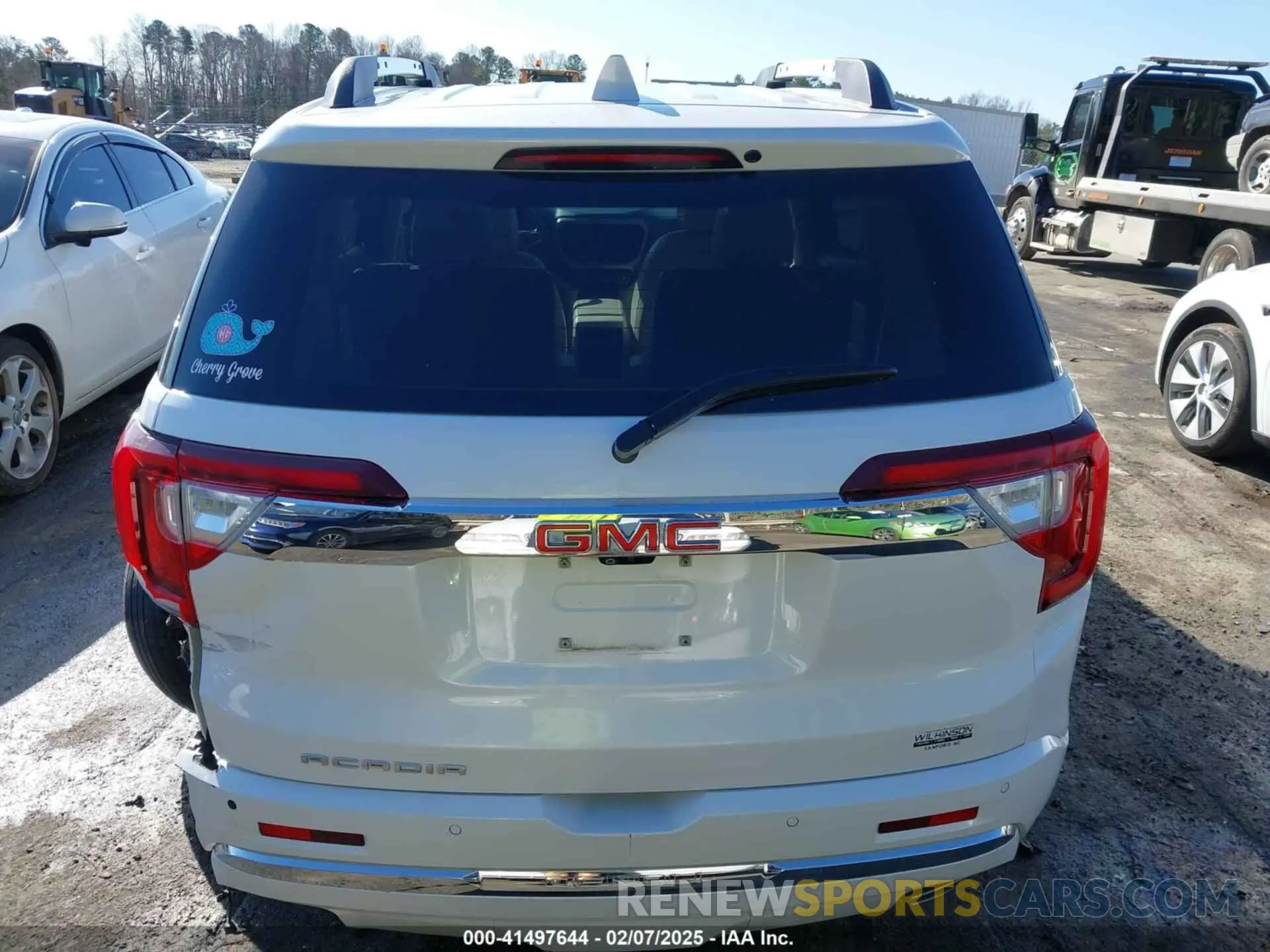 16 fotografías del automóvil dañado 1GKKNPLS2MZ101739 GMC ACADIA 2021