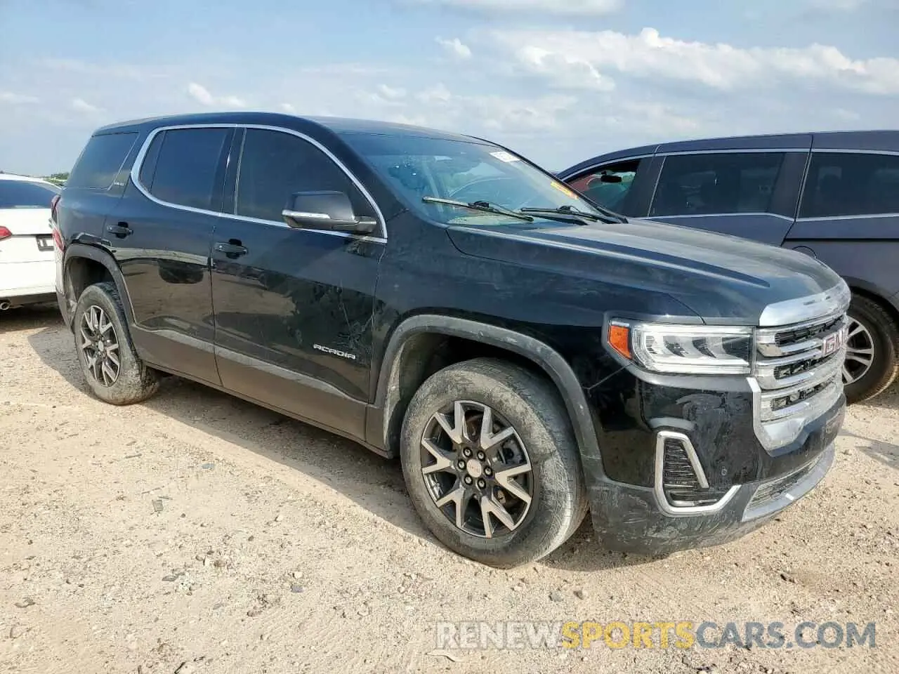 4 fotografías del automóvil dañado 1GKKNRL4XMZ121878 GMC ACADIA 2021