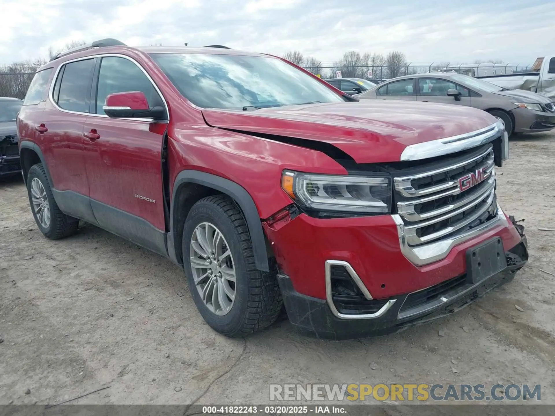 1 fotografías del automóvil dañado 1GKKNRLS3MZ176171 GMC ACADIA 2021