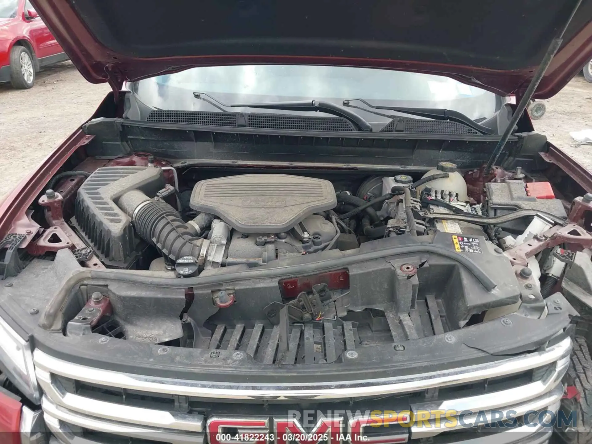 10 fotografías del automóvil dañado 1GKKNRLS3MZ176171 GMC ACADIA 2021