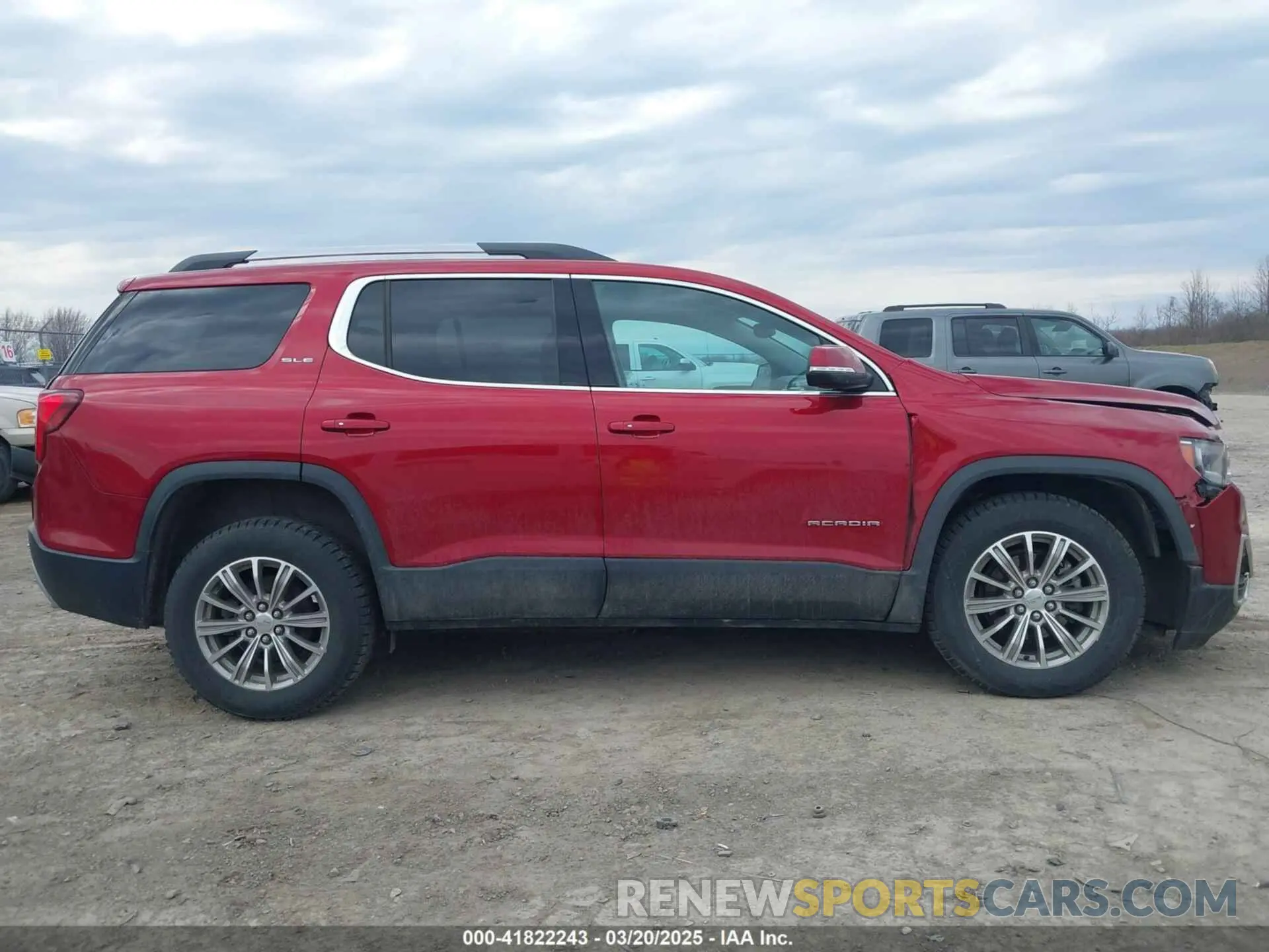 14 fotografías del automóvil dañado 1GKKNRLS3MZ176171 GMC ACADIA 2021