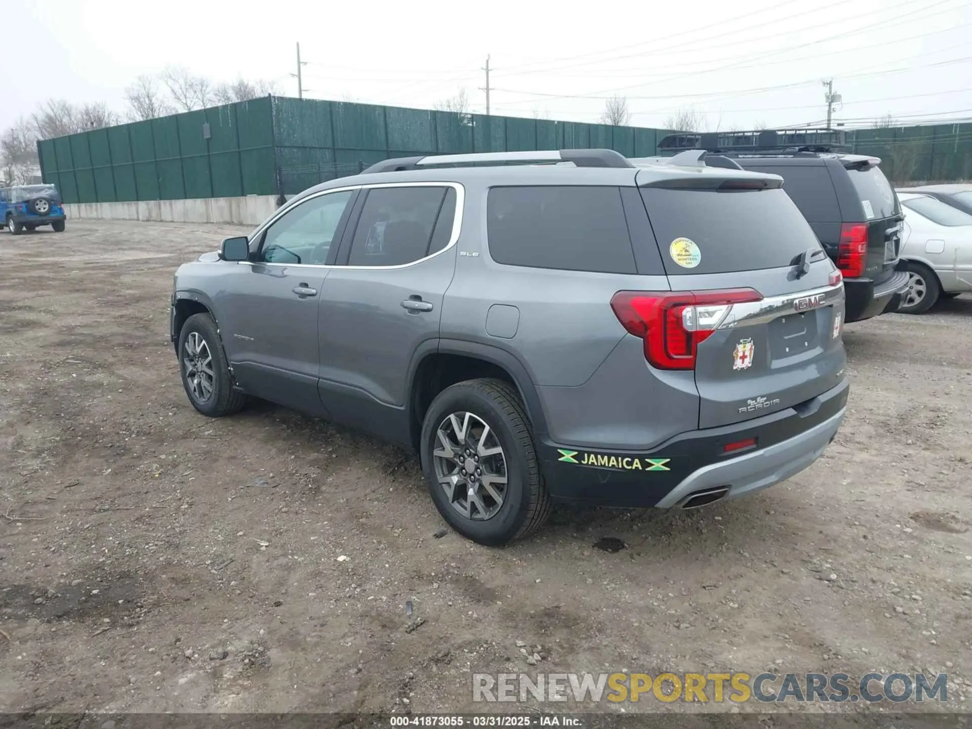 3 fotografías del automóvil dañado 1GKKNRLS7MZ108794 GMC ACADIA 2021