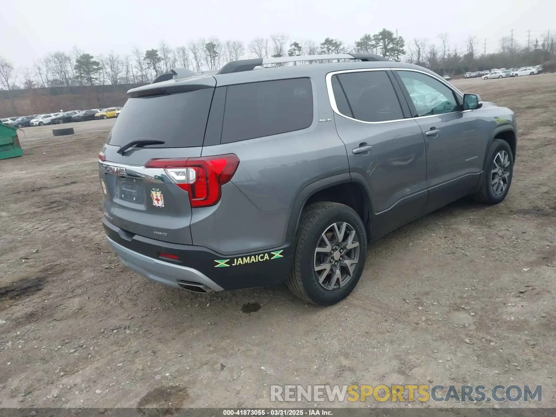 4 fotografías del automóvil dañado 1GKKNRLS7MZ108794 GMC ACADIA 2021