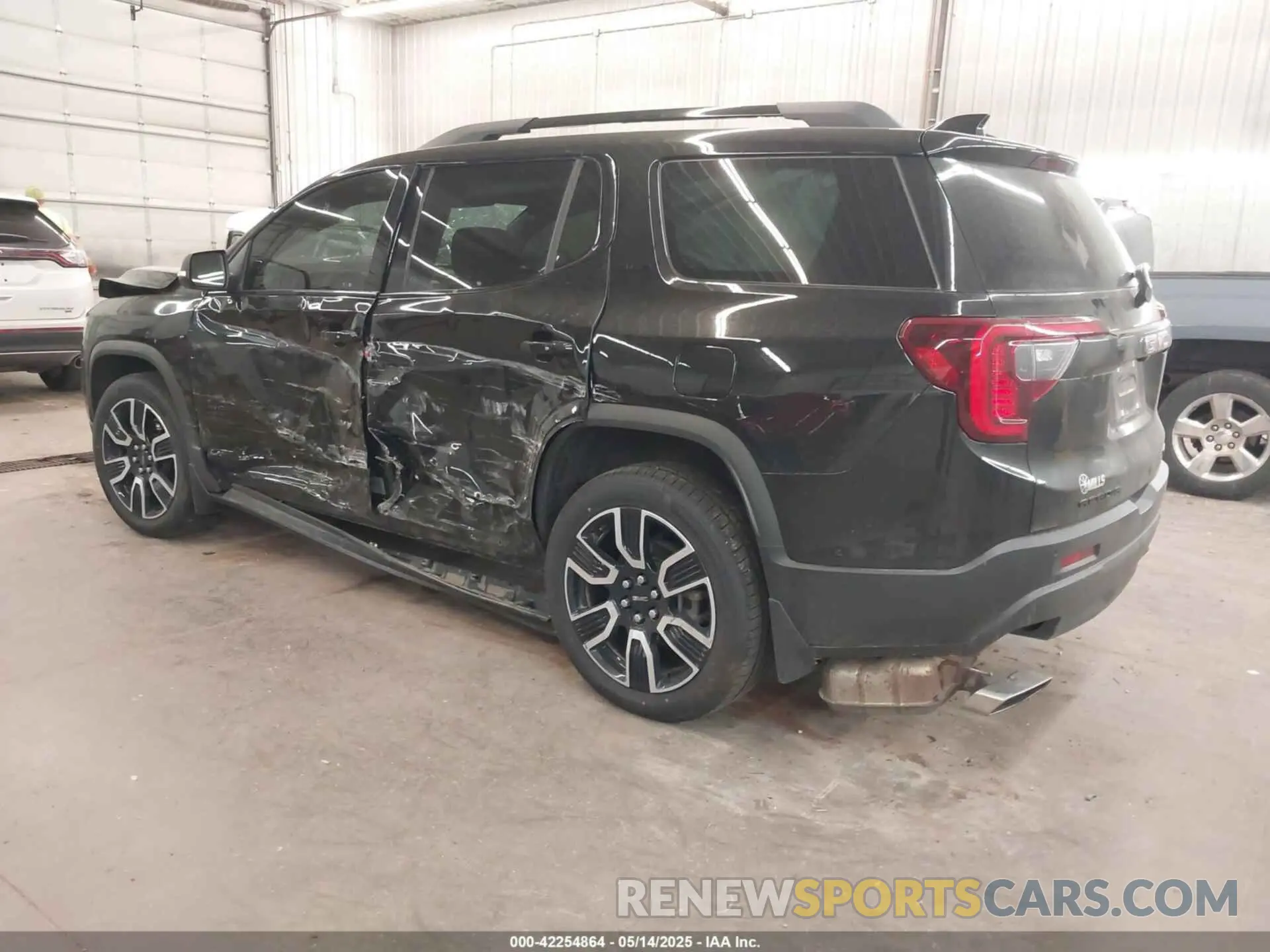3 fotografías del automóvil dañado 1GKKNRLS9MZ127248 GMC ACADIA 2021