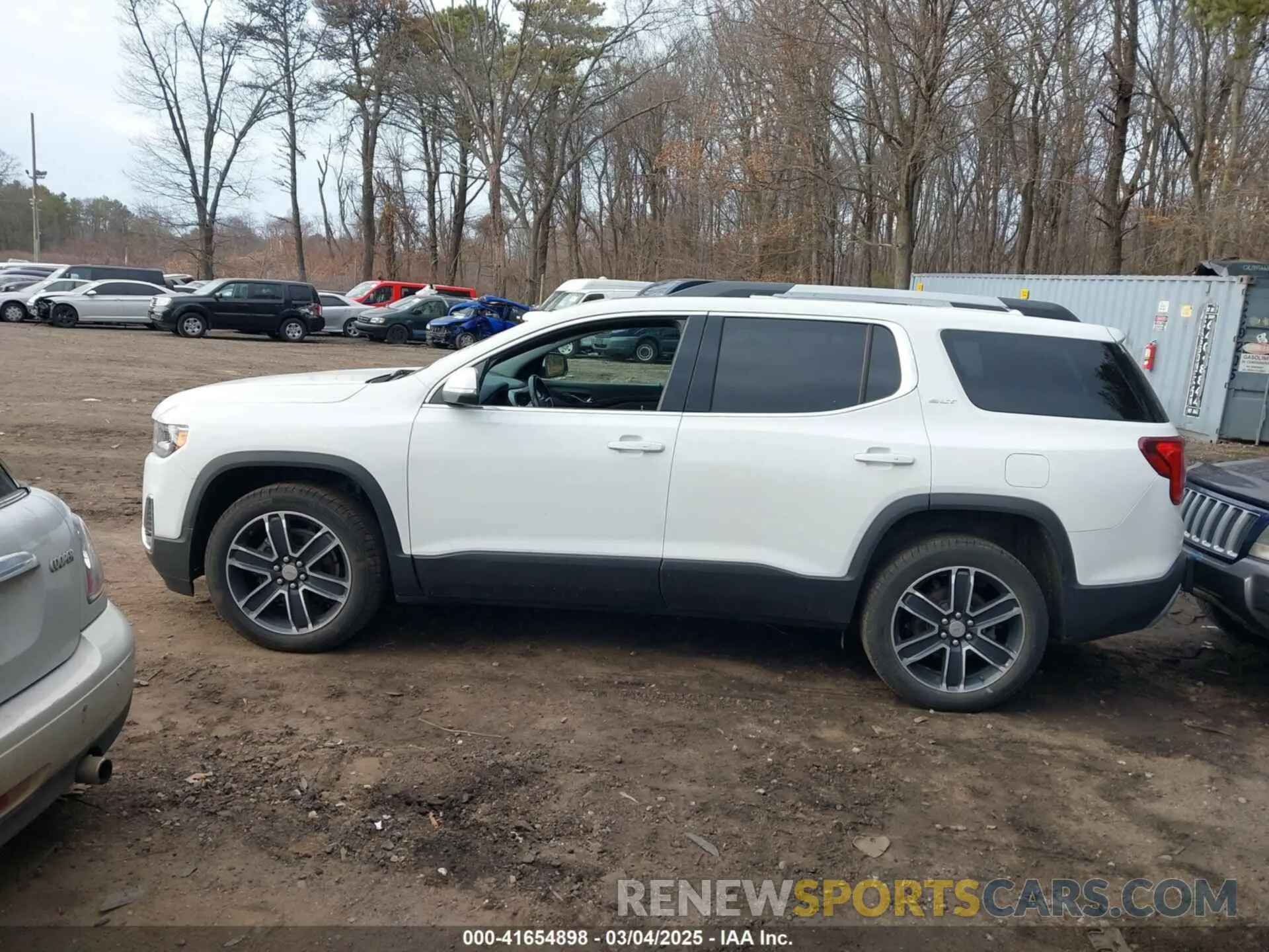 14 fotografías del automóvil dañado 1GKKNULS2MZ173393 GMC ACADIA 2021
