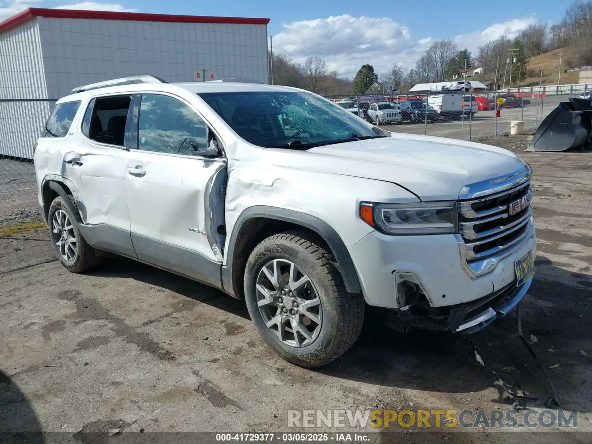 1 fotografías del automóvil dañado 1GKKNULS3MZ208040 GMC ACADIA 2021