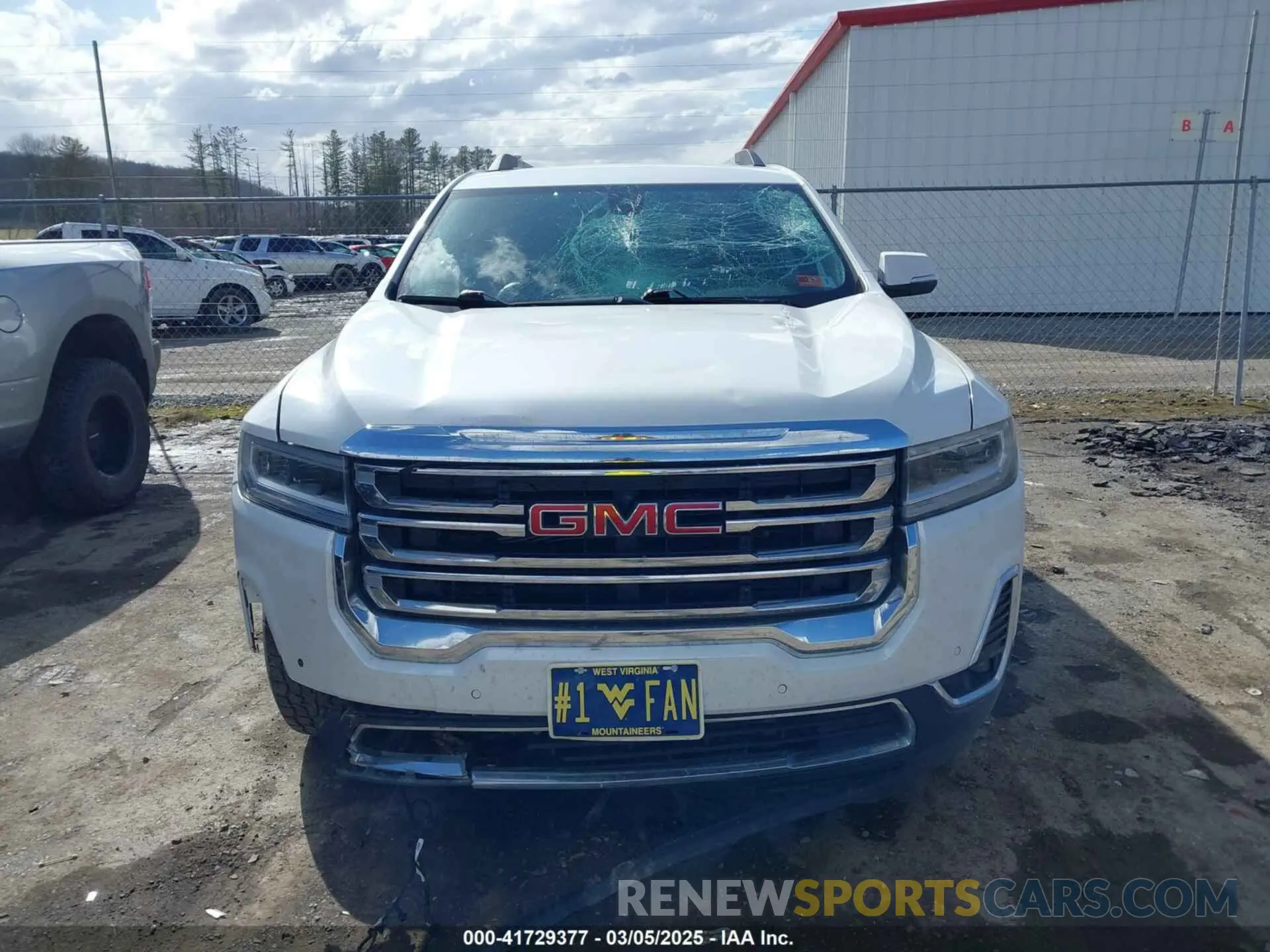 12 fotografías del automóvil dañado 1GKKNULS3MZ208040 GMC ACADIA 2021