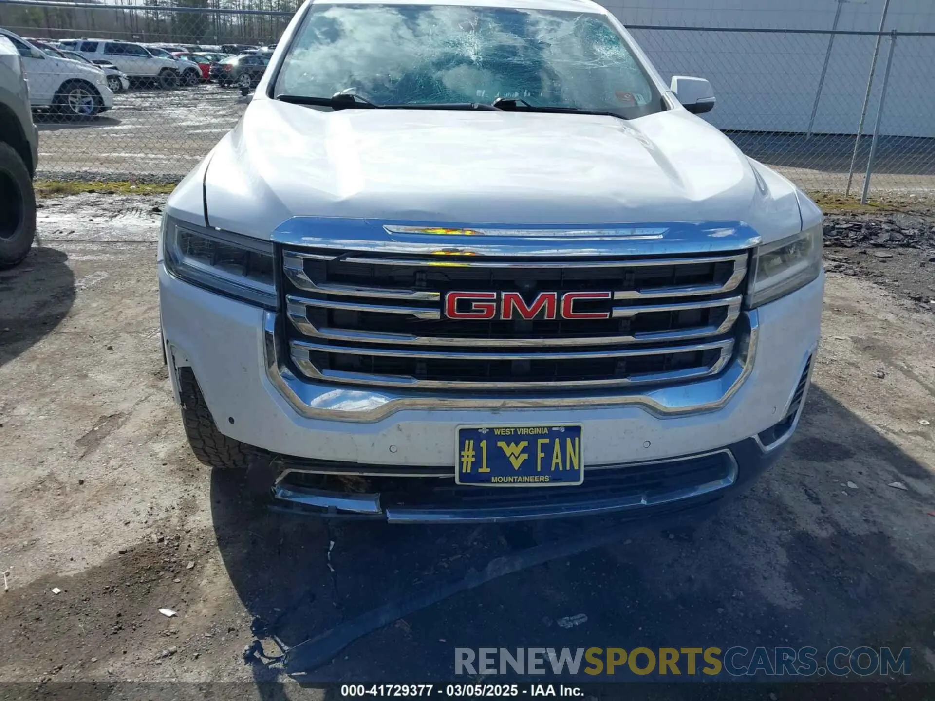 17 fotografías del automóvil dañado 1GKKNULS3MZ208040 GMC ACADIA 2021