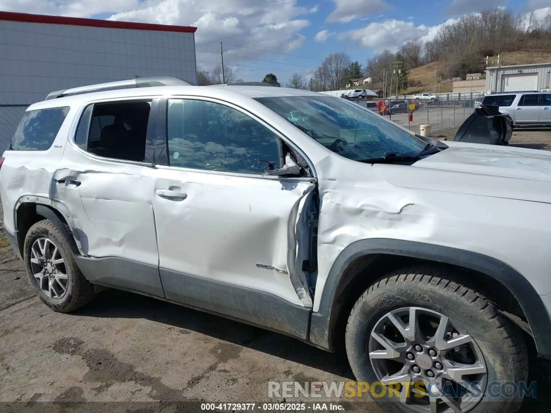 6 fotografías del automóvil dañado 1GKKNULS3MZ208040 GMC ACADIA 2021