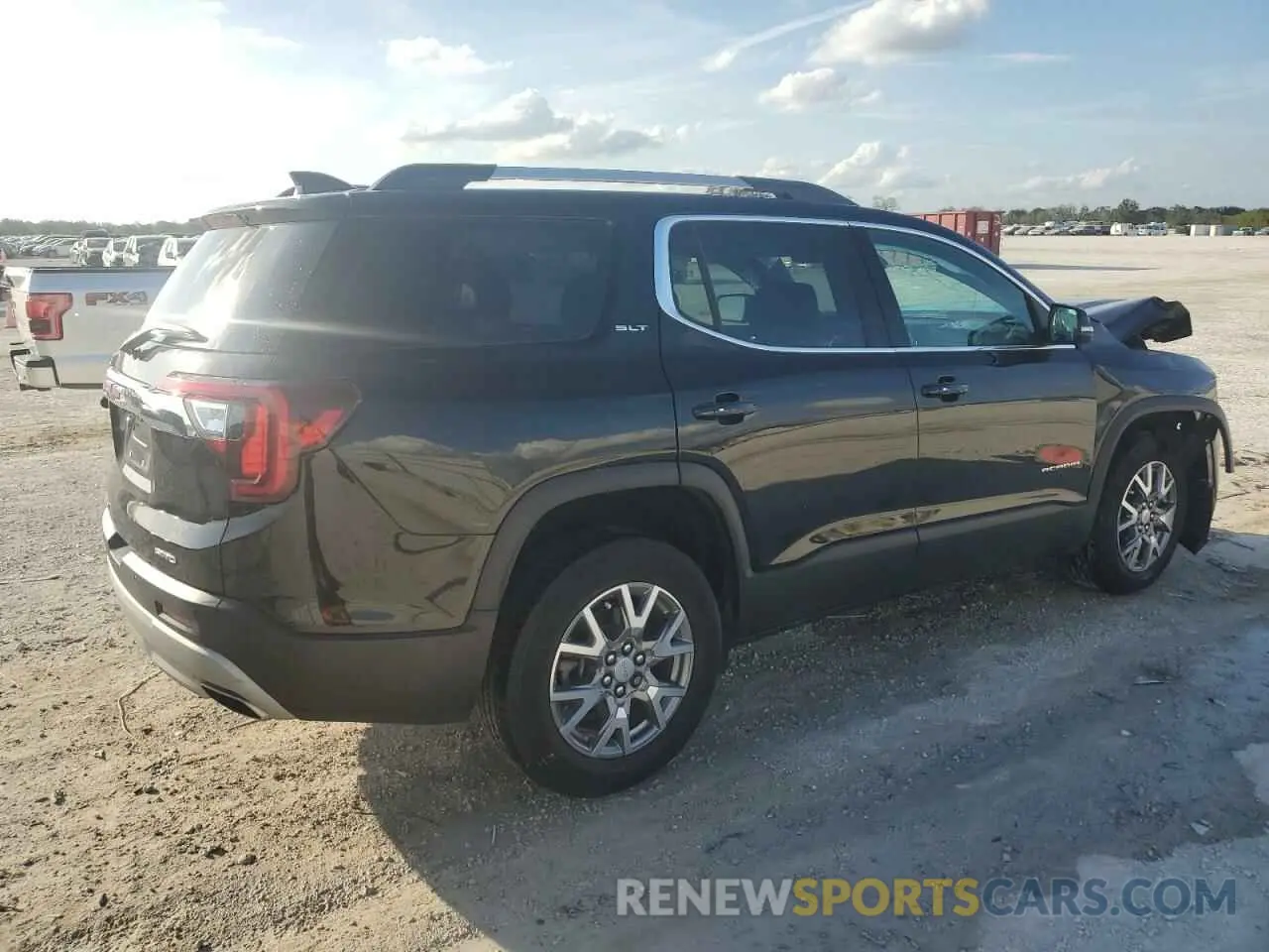 3 fotografías del automóvil dañado 1GKKNULS4MZ162878 GMC ACADIA 2021