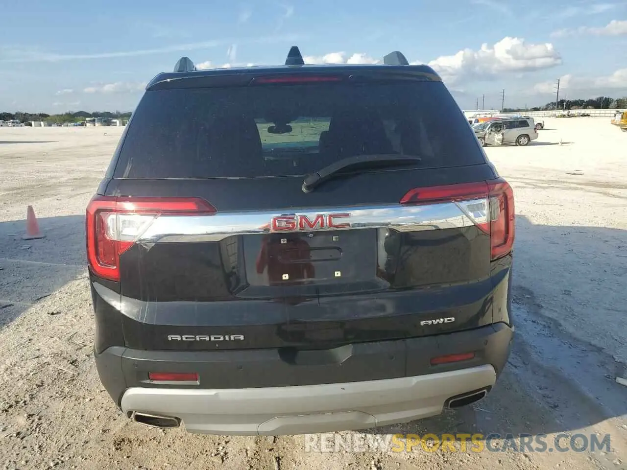 6 fotografías del automóvil dañado 1GKKNULS4MZ162878 GMC ACADIA 2021