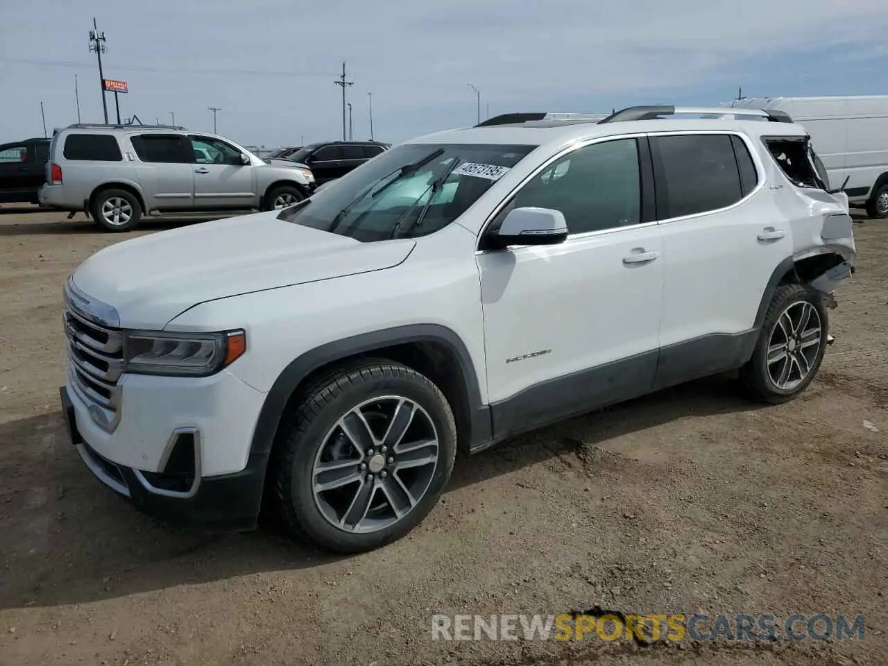 1 fotografías del automóvil dañado 1GKKNULS4MZ192897 GMC ACADIA 2021