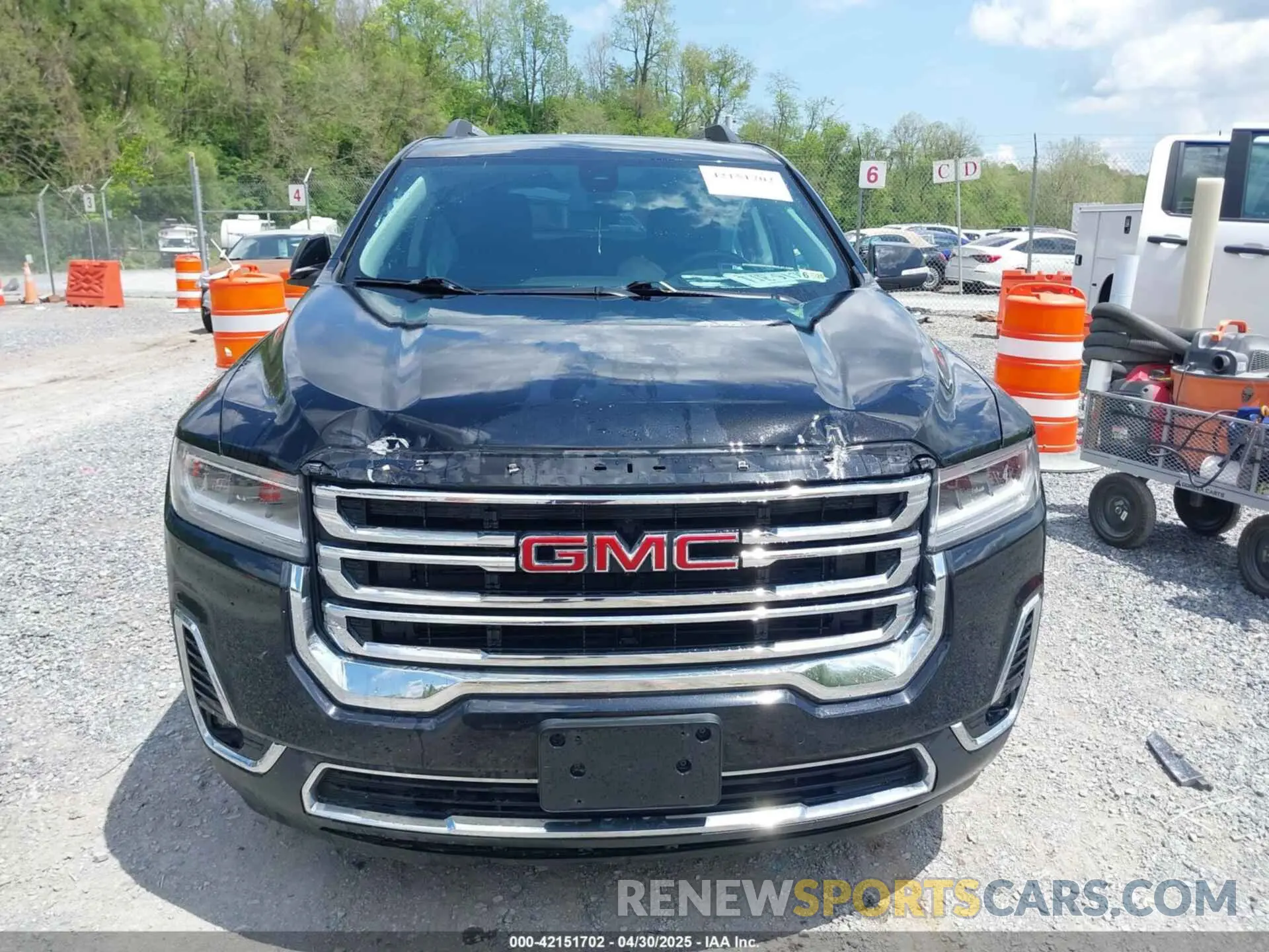 12 fotografías del automóvil dañado 1GKKNULS5MZ176255 GMC ACADIA 2021