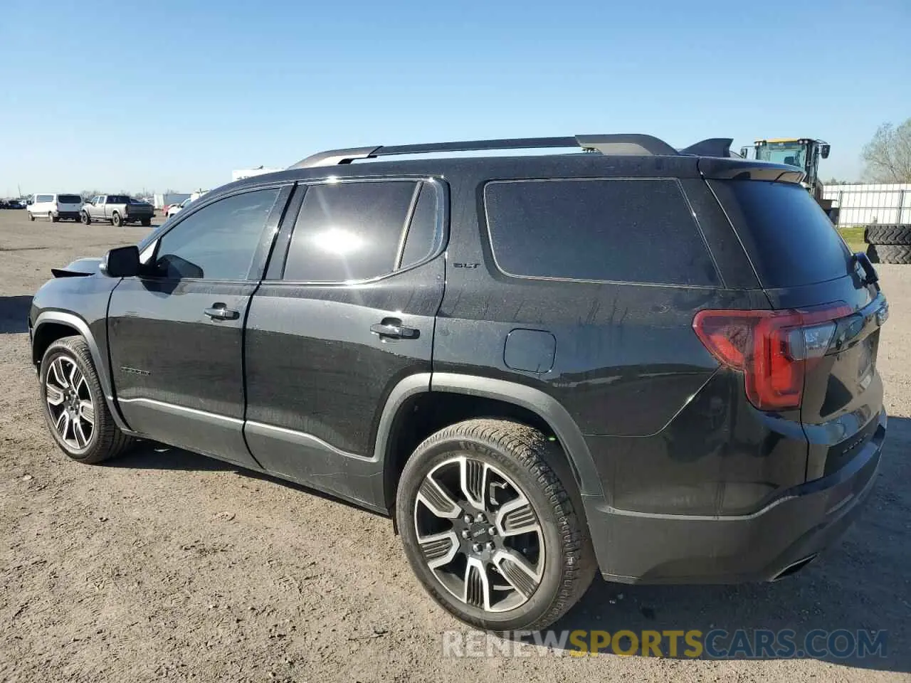 2 fotografías del automóvil dañado 1GKKNULS6MZ184090 GMC ACADIA 2021