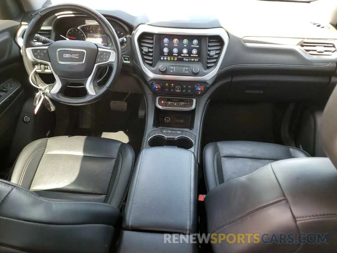 8 fotografías del automóvil dañado 1GKKNULS6MZ206847 GMC ACADIA 2021