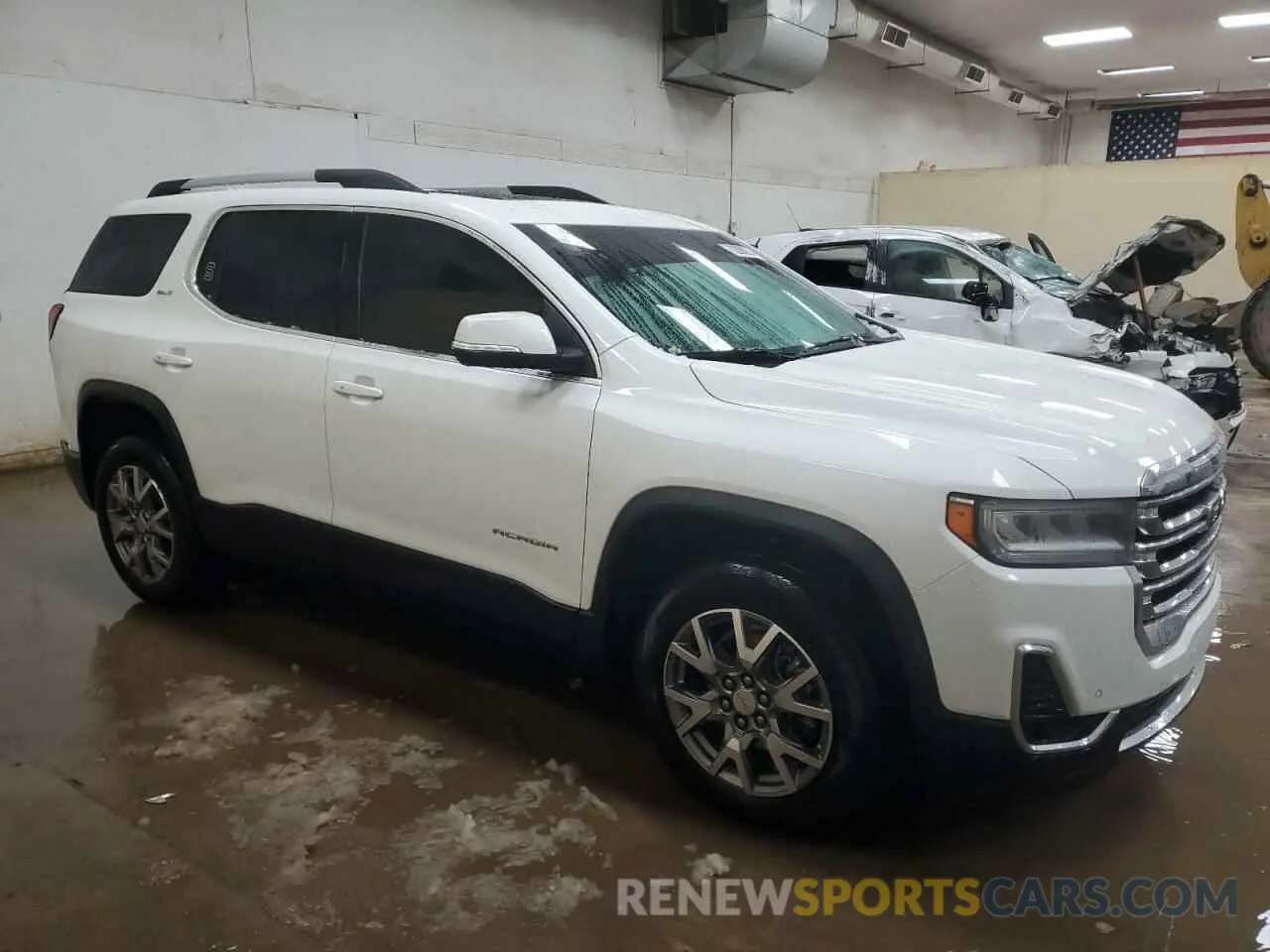 4 fotografías del automóvil dañado 1GKKNULS8MZ159014 GMC ACADIA 2021