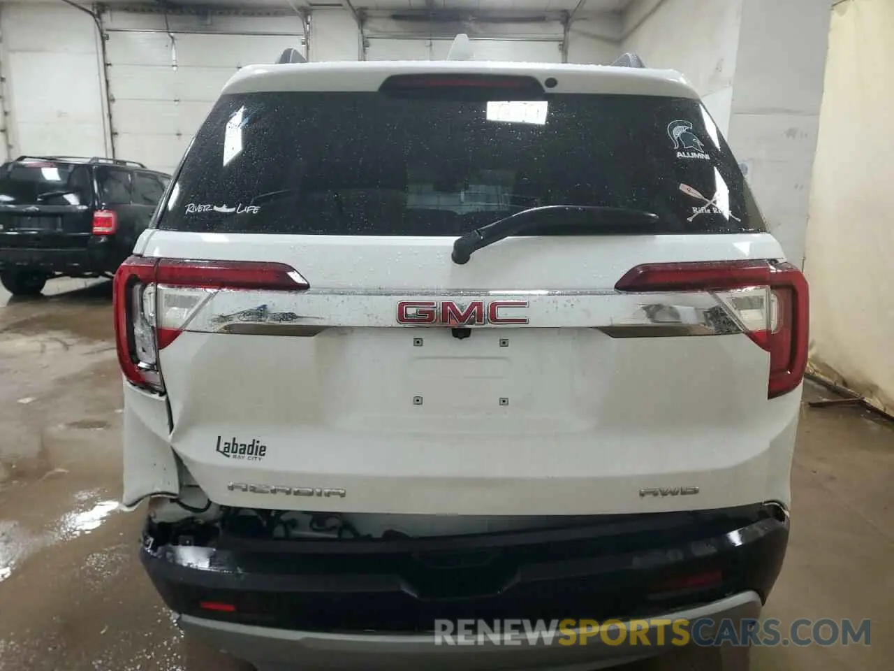 6 fotografías del automóvil dañado 1GKKNULS8MZ159014 GMC ACADIA 2021