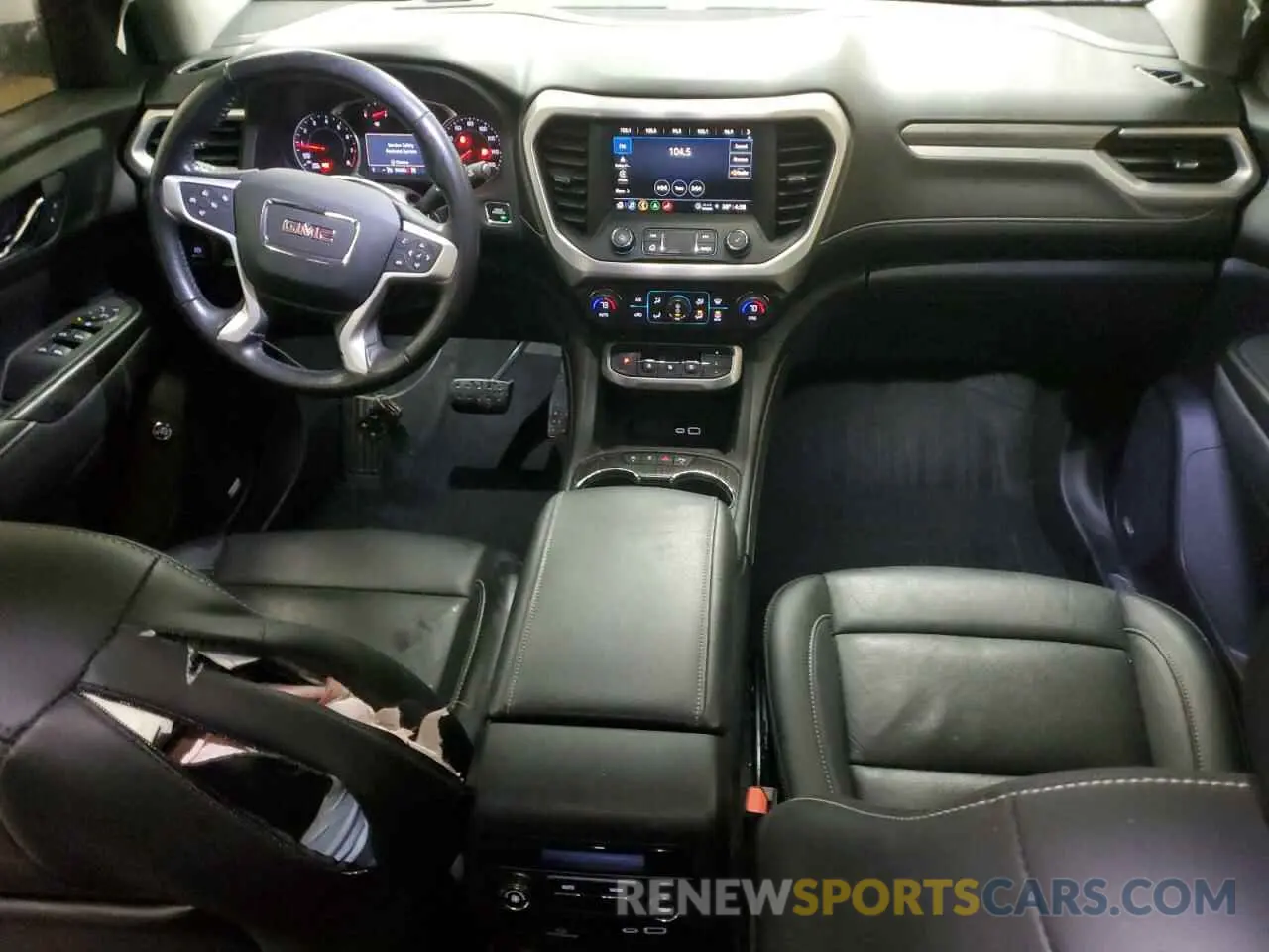 8 fotografías del automóvil dañado 1GKKNULS8MZ159014 GMC ACADIA 2021