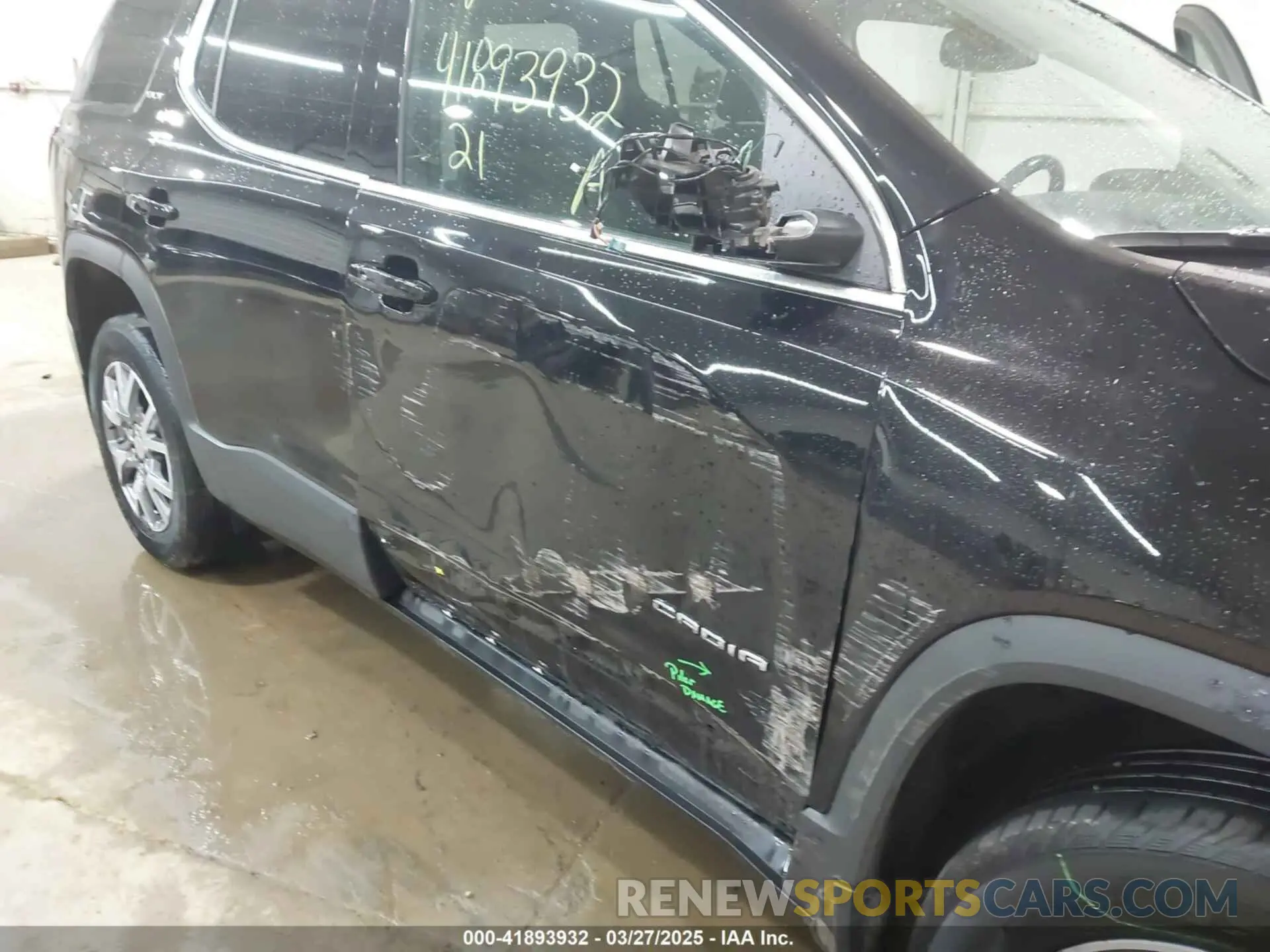 6 fotografías del automóvil dañado 1GKKNULS9MZ106435 GMC ACADIA 2021