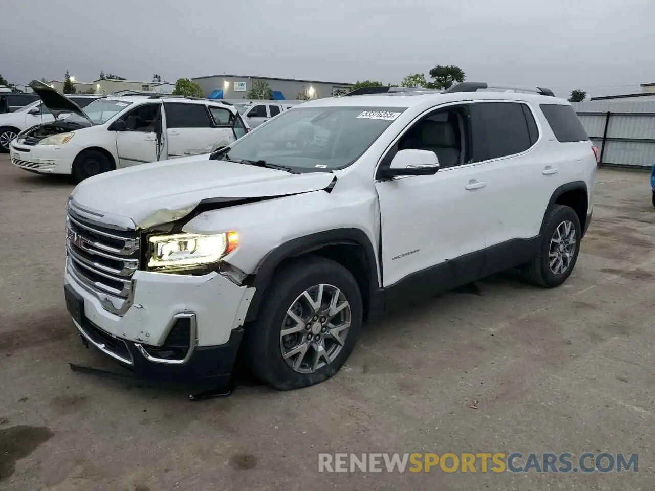 1 fotografías del automóvil dañado 1GKKNULS9MZ219995 GMC ACADIA 2021