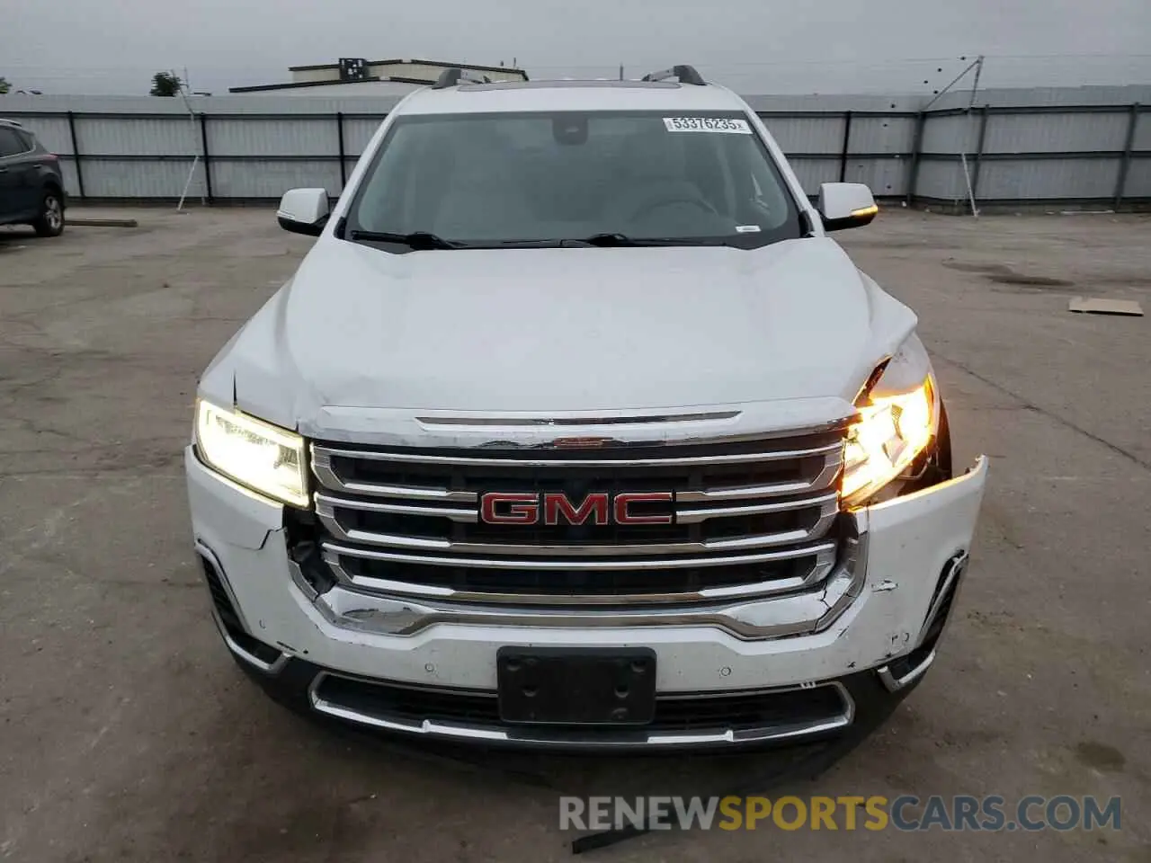 5 fotografías del automóvil dañado 1GKKNULS9MZ219995 GMC ACADIA 2021