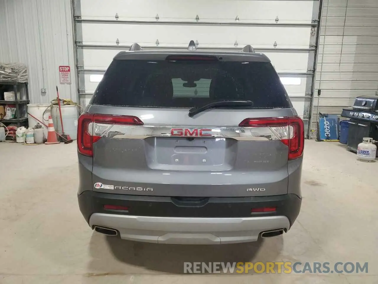 6 fotografías del automóvil dañado 1GKKNULSXMZ174159 GMC ACADIA 2021