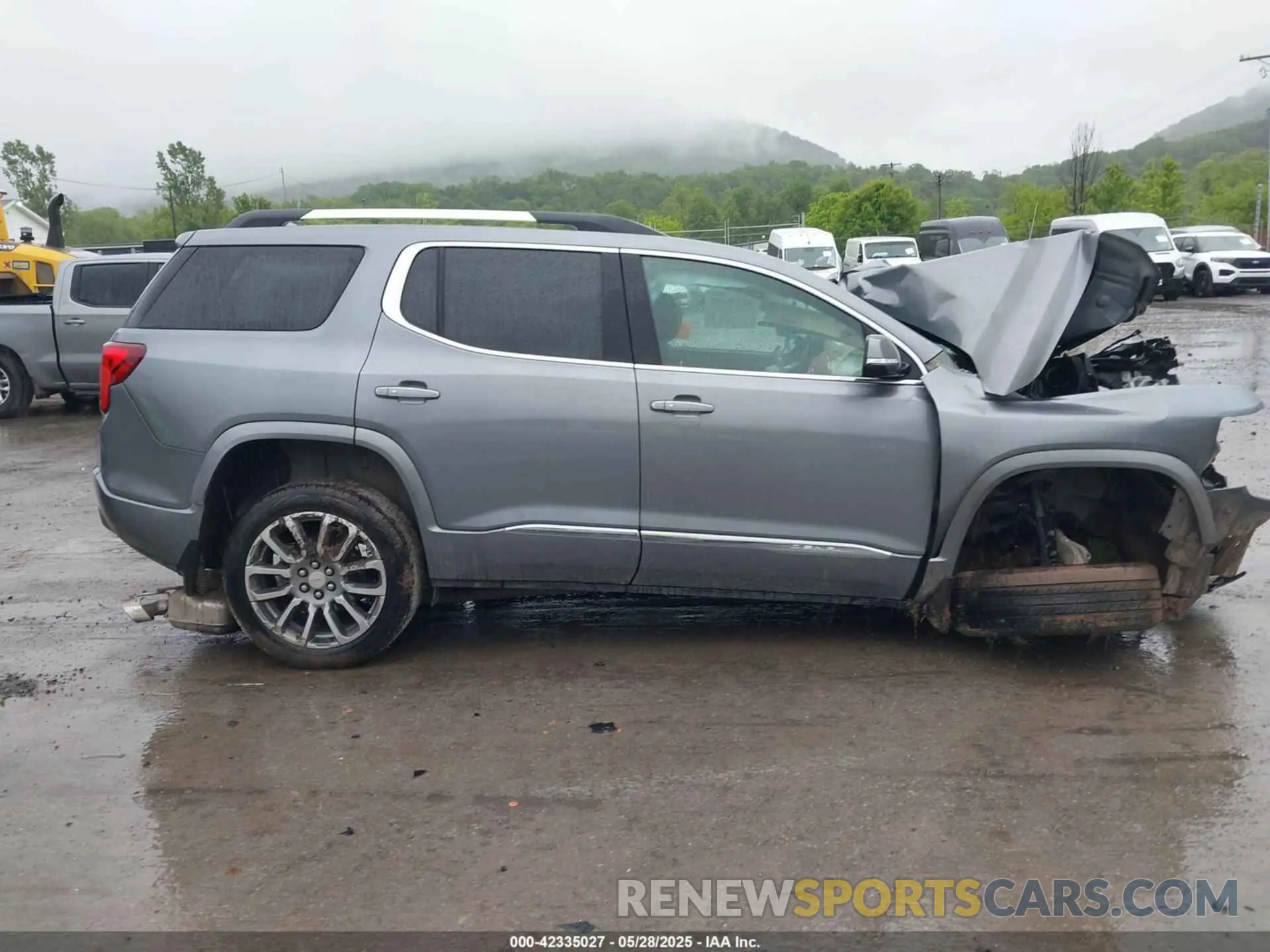 12 fotografías del automóvil dañado 1GKKNXLS1MZ160927 GMC ACADIA 2021