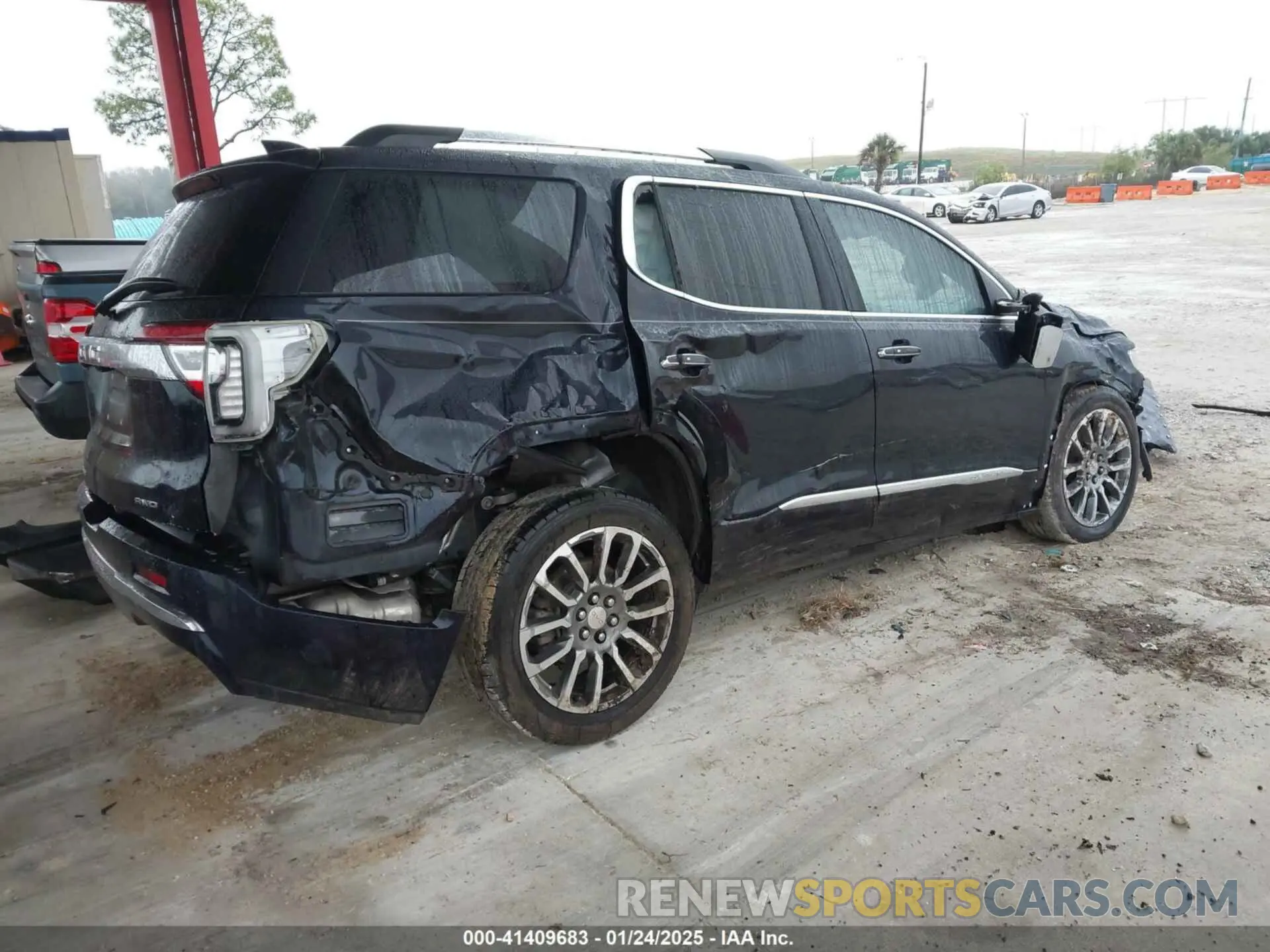 4 fotografías del automóvil dañado 1GKKNXLS5MZ153365 GMC ACADIA 2021