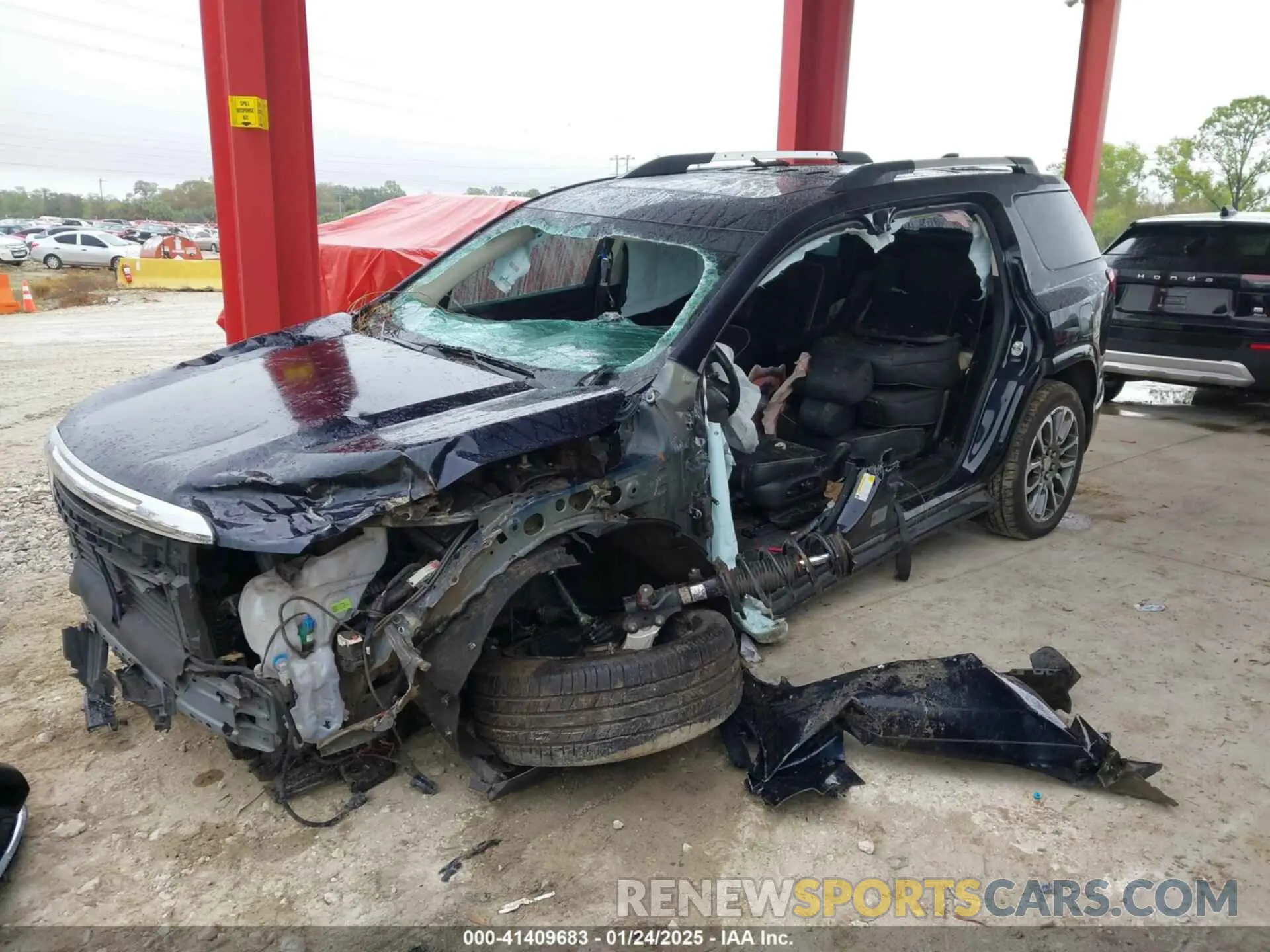 6 fotografías del automóvil dañado 1GKKNXLS5MZ153365 GMC ACADIA 2021