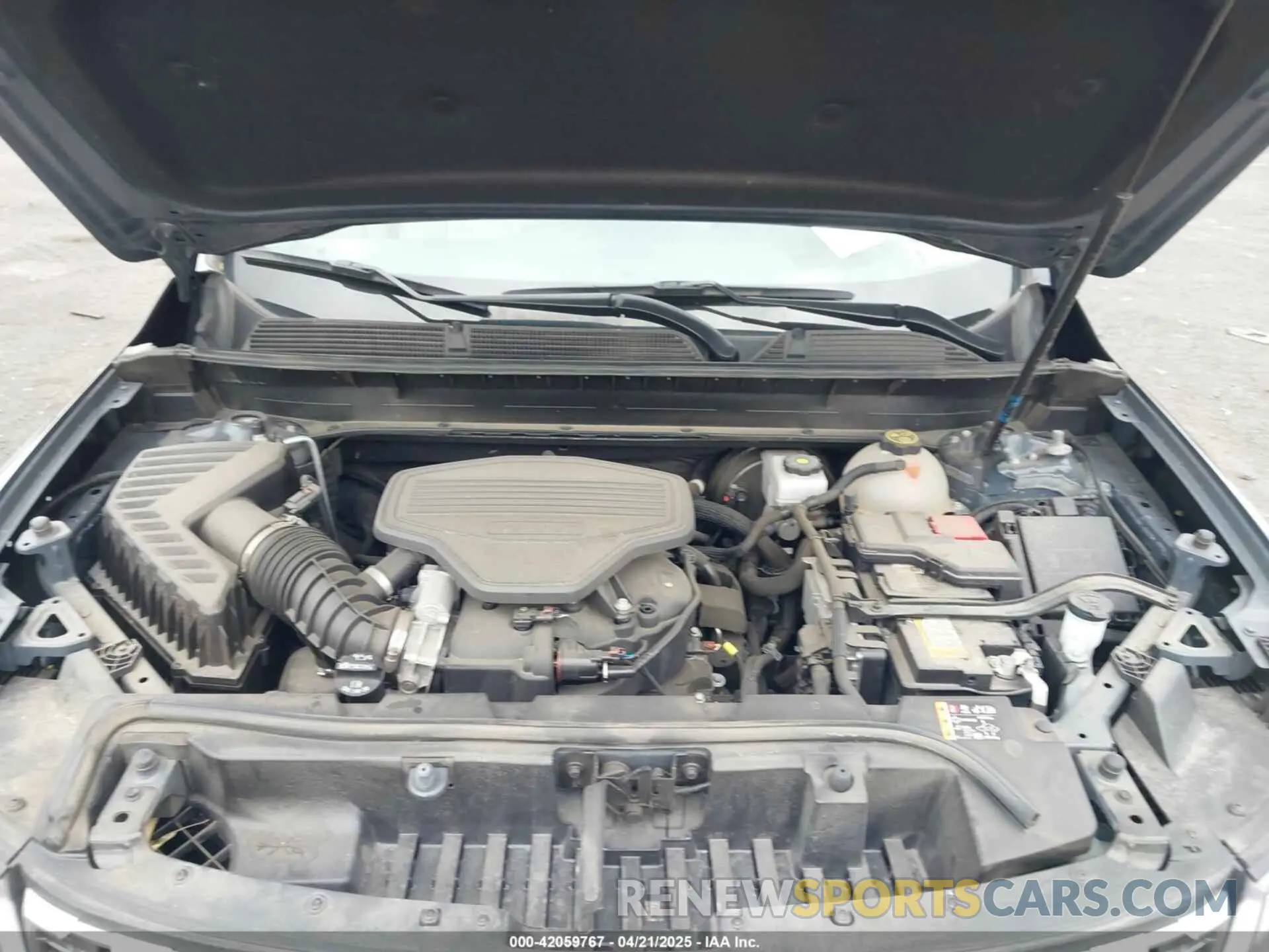 10 fotografías del automóvil dañado 1GKKNXLS8MZ133935 GMC ACADIA 2021