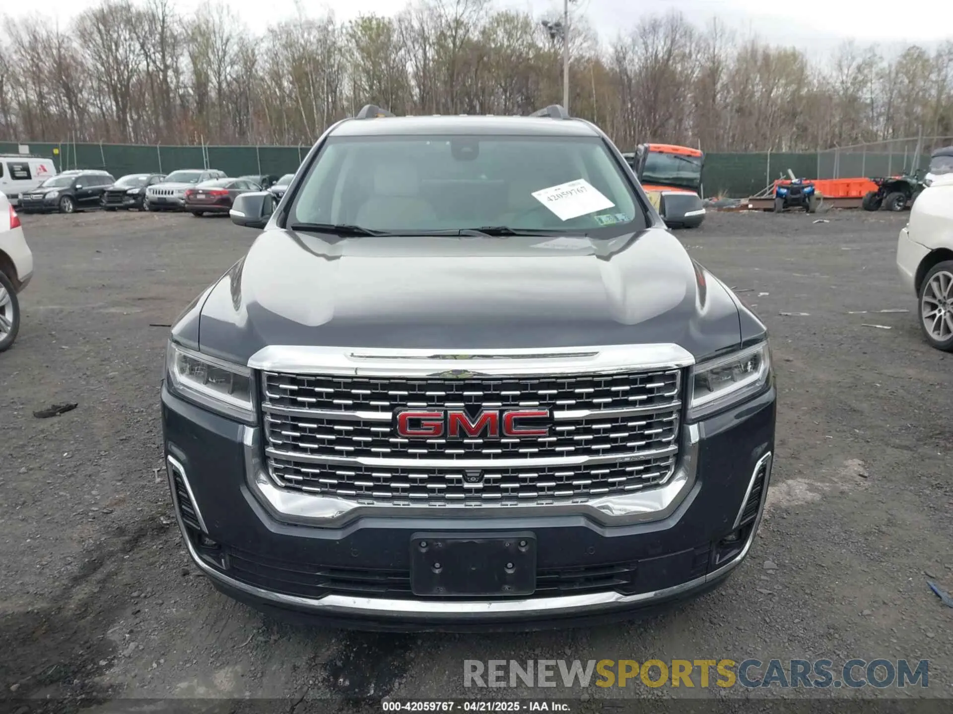 12 fotografías del automóvil dañado 1GKKNXLS8MZ133935 GMC ACADIA 2021