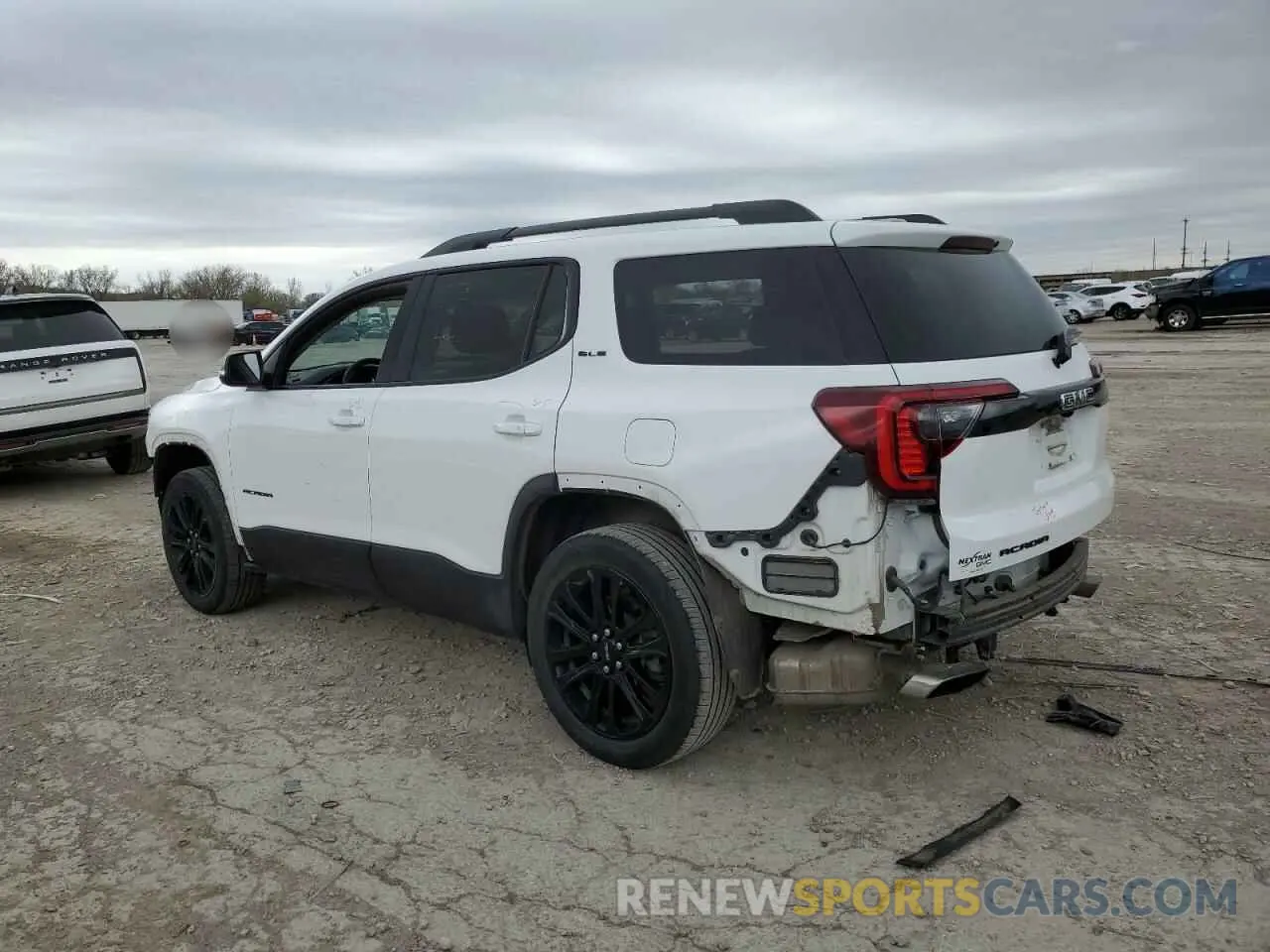 2 fotografías del automóvil dañado 1GKKNKL40NZ119257 GMC ACADIA 2022
