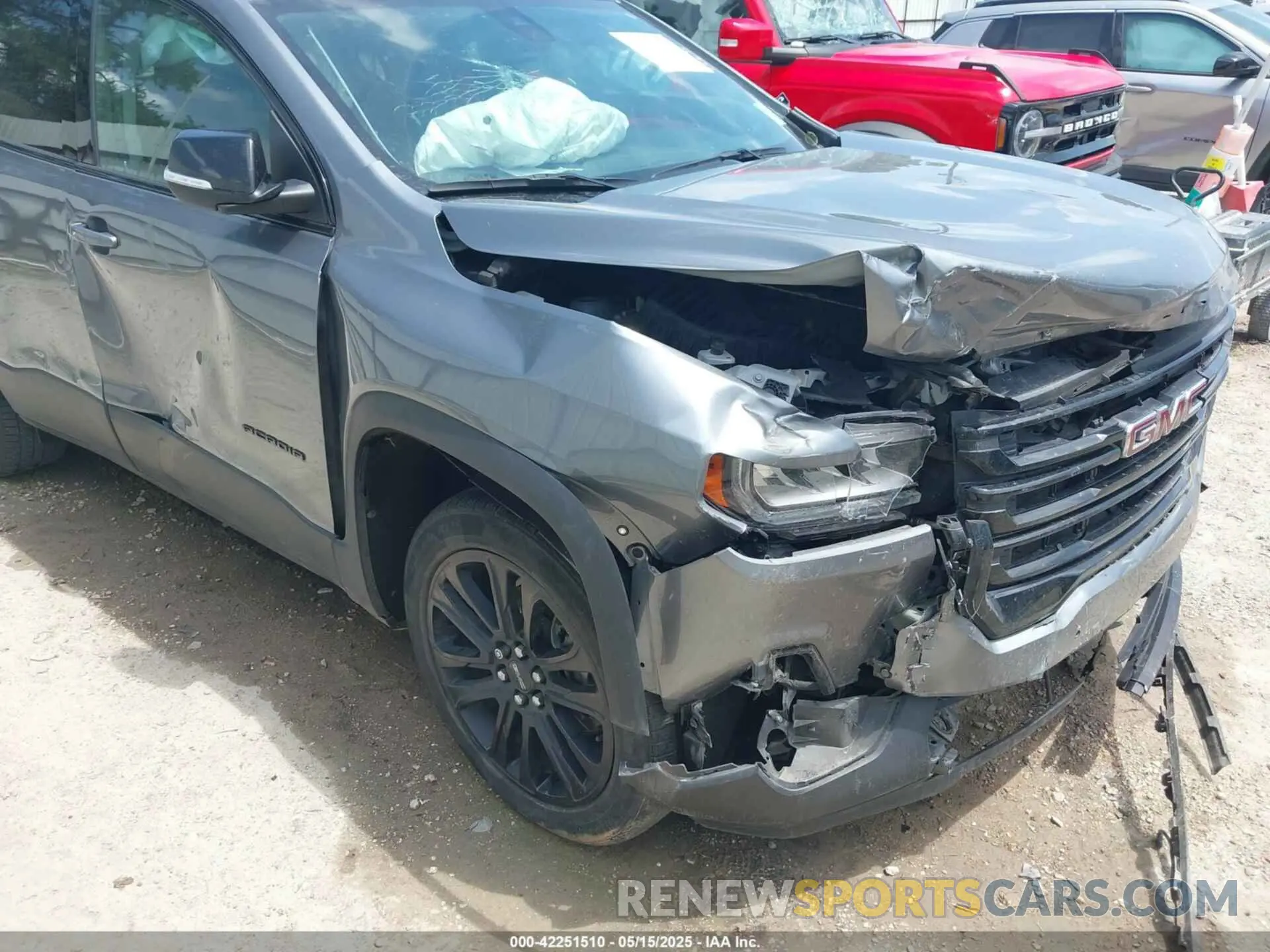 6 fotografías del automóvil dañado 1GKKNKL45NZ117388 GMC ACADIA 2022