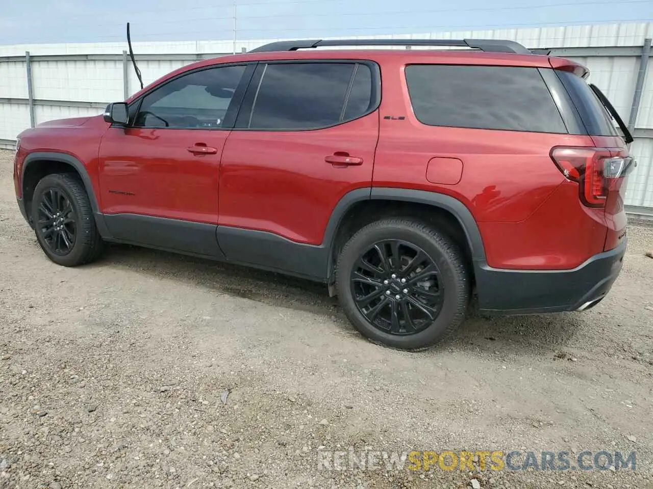 2 fotografías del automóvil dañado 1GKKNKL46NZ109963 GMC ACADIA 2022