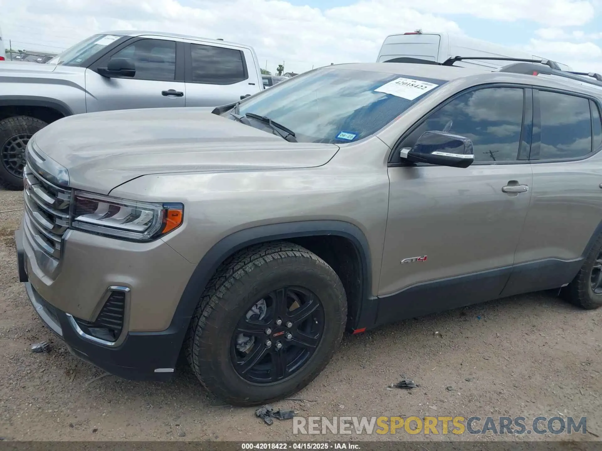 6 fotografías del automóvil dañado 1GKKNLLS1NZ178645 GMC ACADIA 2022