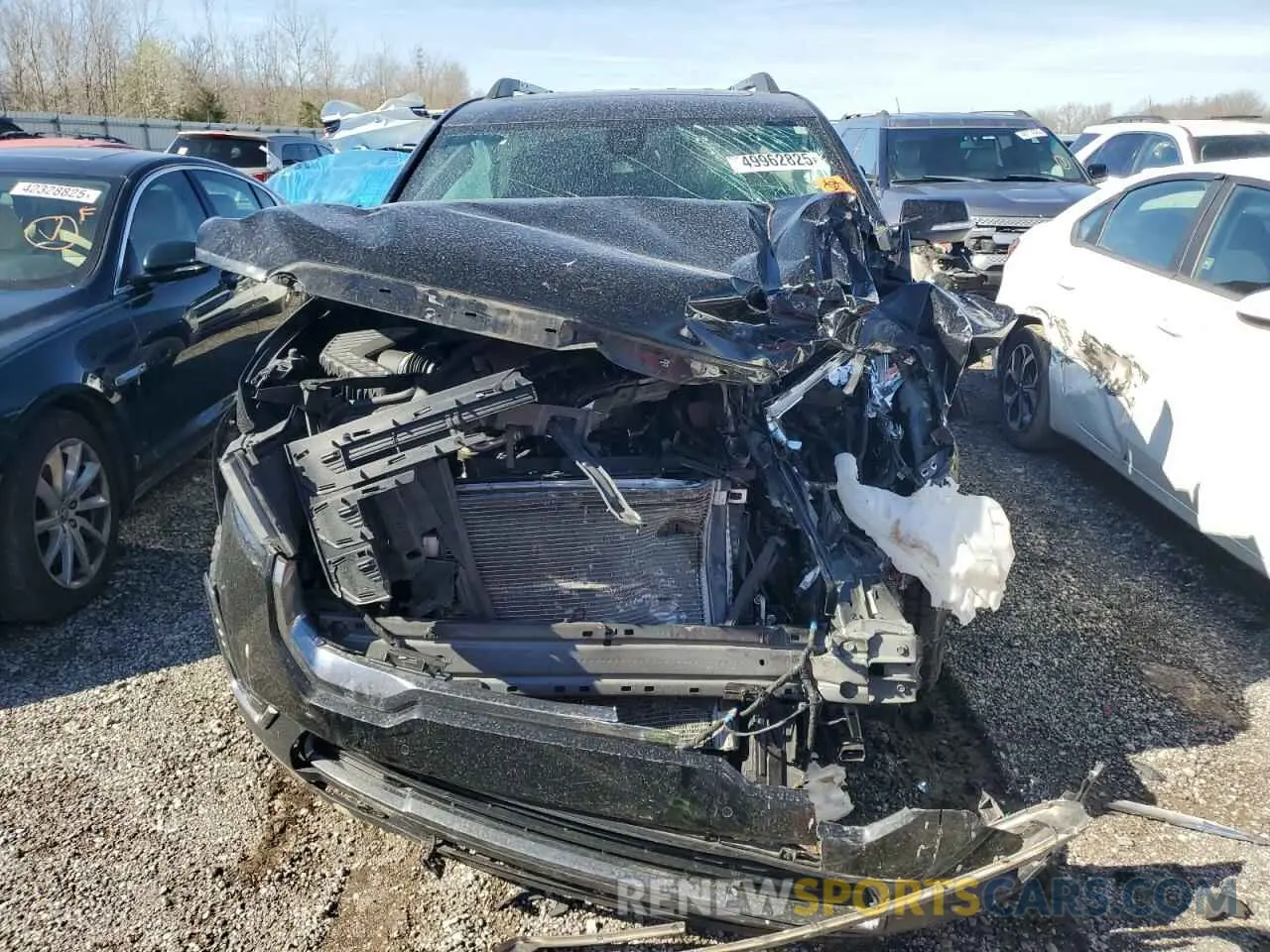 5 fotografías del automóvil dañado 1GKKNLLS2NZ179075 GMC ACADIA 2022