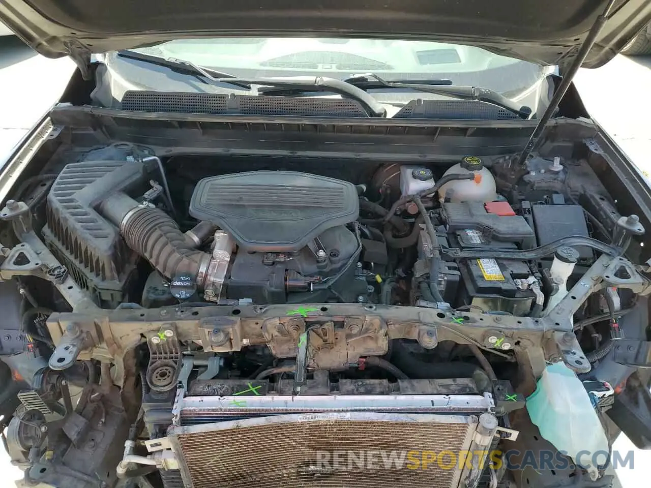 12 fotografías del automóvil dañado 1GKKNLLS3NZ103459 GMC ACADIA 2022