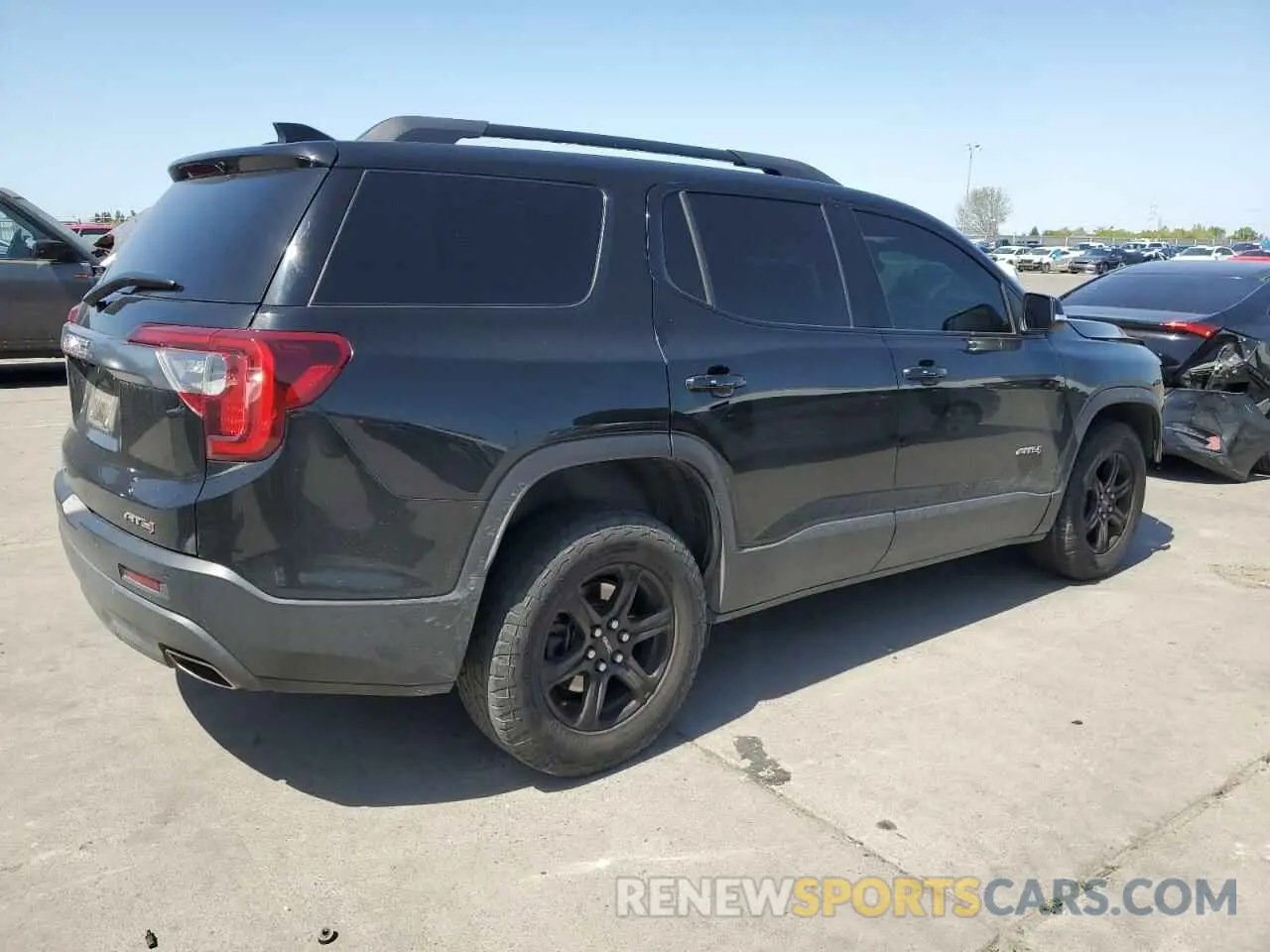 3 fotografías del automóvil dañado 1GKKNLLS3NZ103459 GMC ACADIA 2022