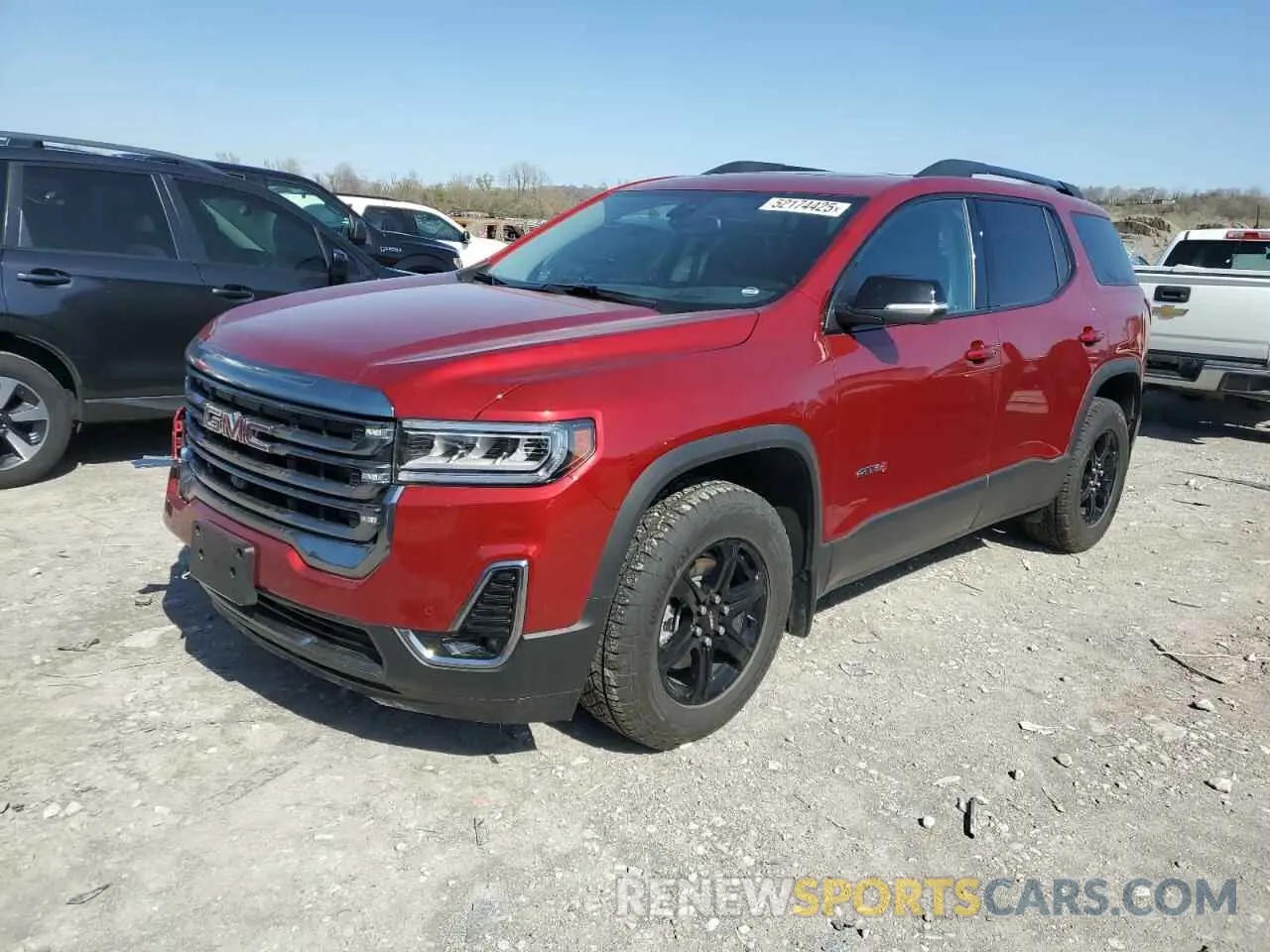 1 fotografías del automóvil dañado 1GKKNLLS5NZ136799 GMC ACADIA 2022