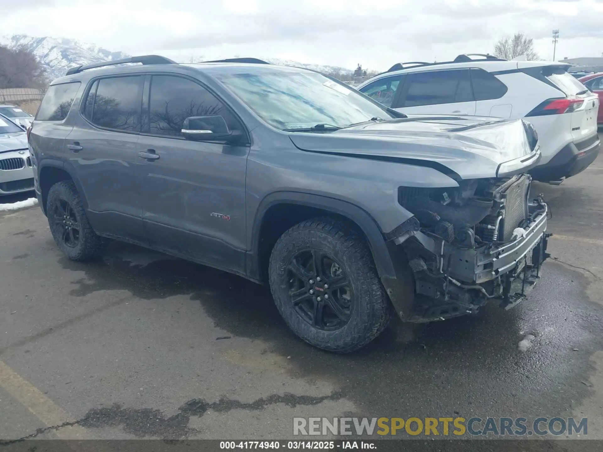 1 fotografías del automóvil dañado 1GKKNLLS7NZ120149 GMC ACADIA 2022