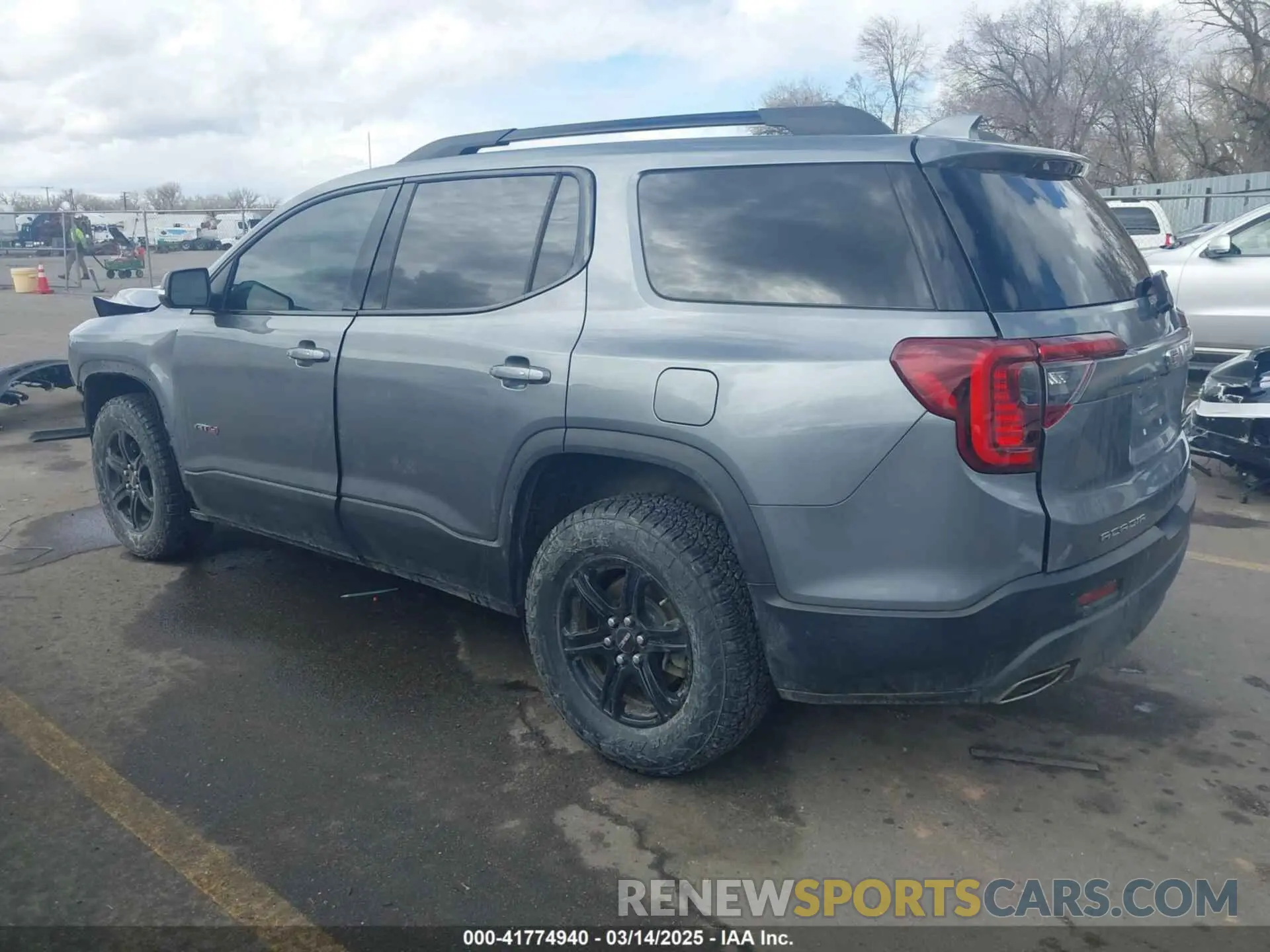 3 fotografías del automóvil dañado 1GKKNLLS7NZ120149 GMC ACADIA 2022