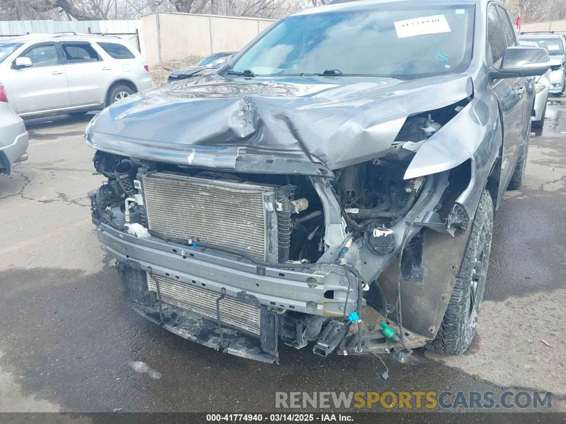 6 fotografías del automóvil dañado 1GKKNLLS7NZ120149 GMC ACADIA 2022