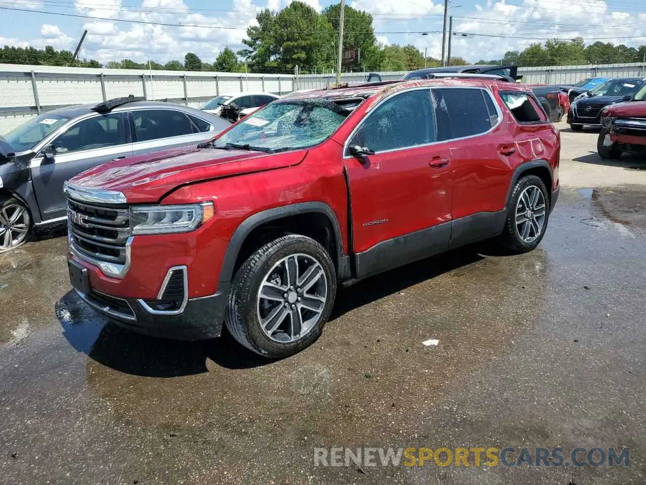1 fotografías del automóvil dañado 1GKKNML4XNZ126874 GMC ACADIA 2022