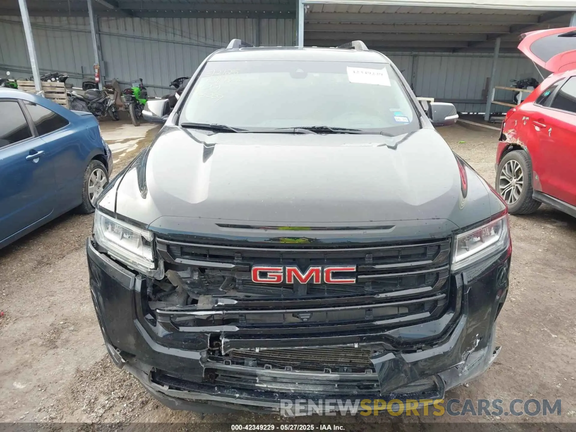 12 fotografías del automóvil dañado 1GKKNMLS1NZ175069 GMC ACADIA 2022