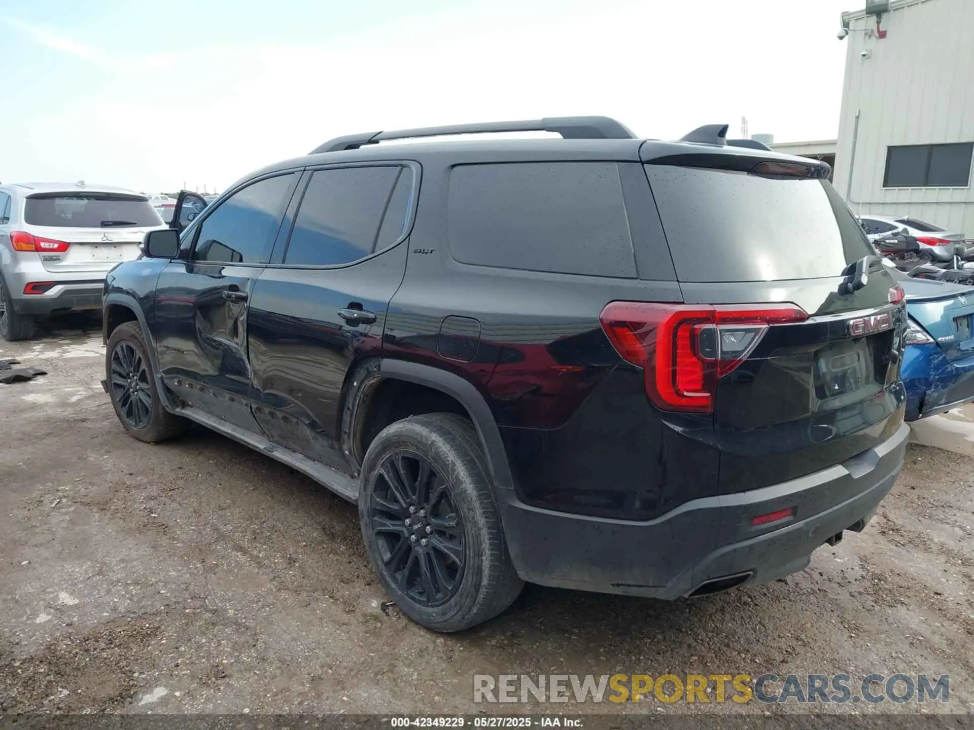 3 fotografías del automóvil dañado 1GKKNMLS1NZ175069 GMC ACADIA 2022